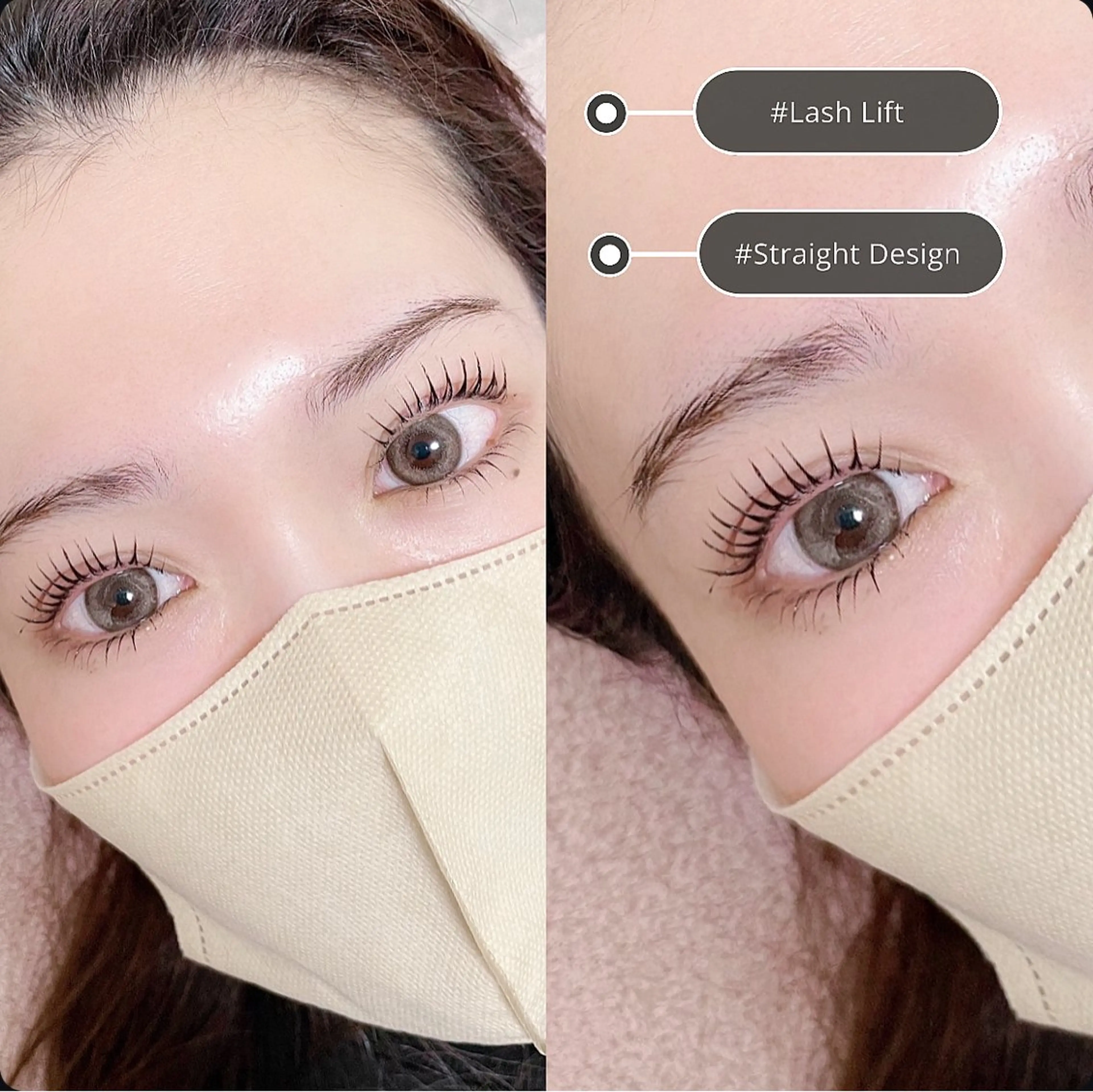 マツエク・マツパ マツパ AIRI Eyelashのマツエク・マツパデザイン