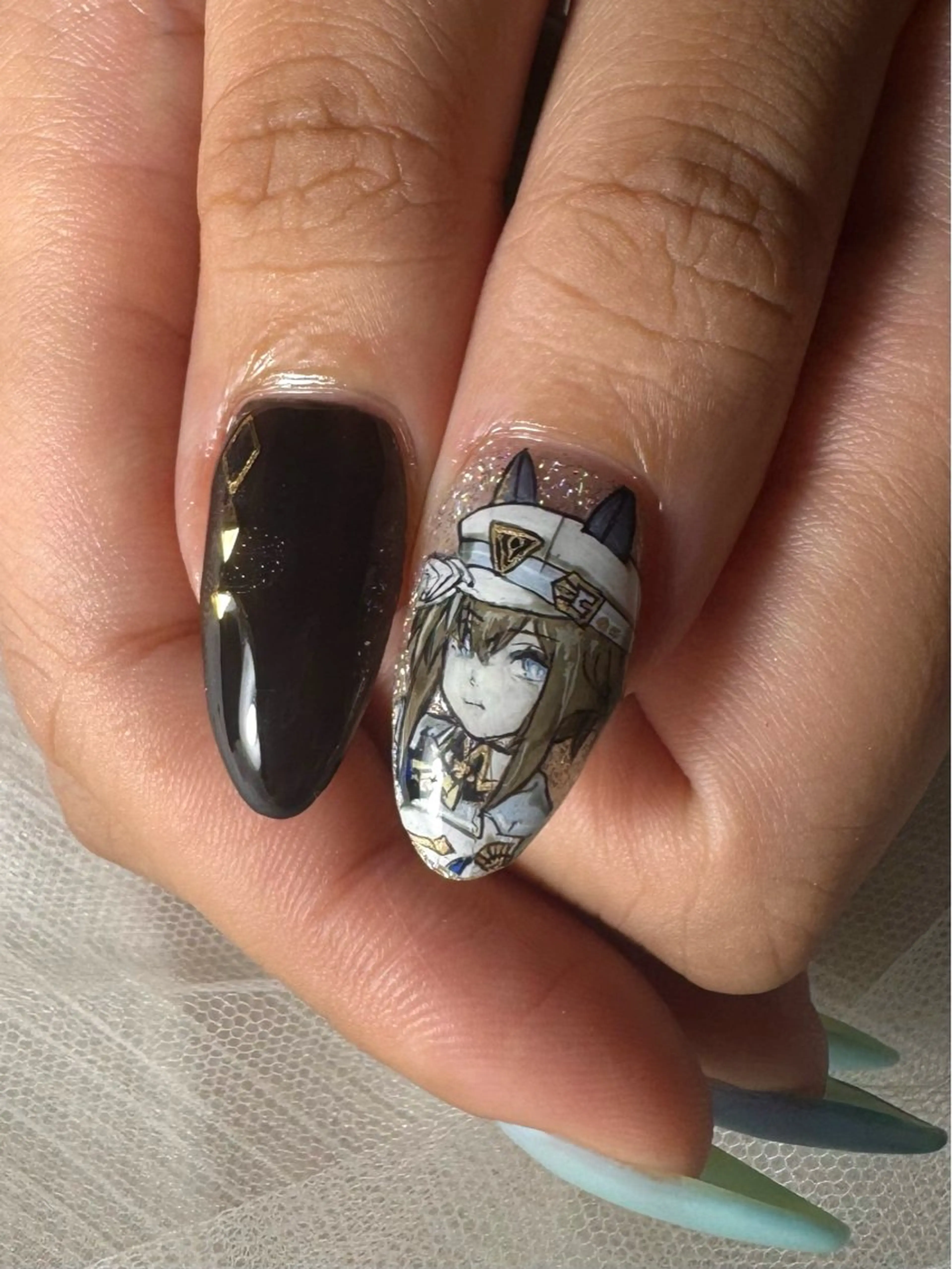 痛ネイル 1本\1800~(アートコースに+別料金)の写真