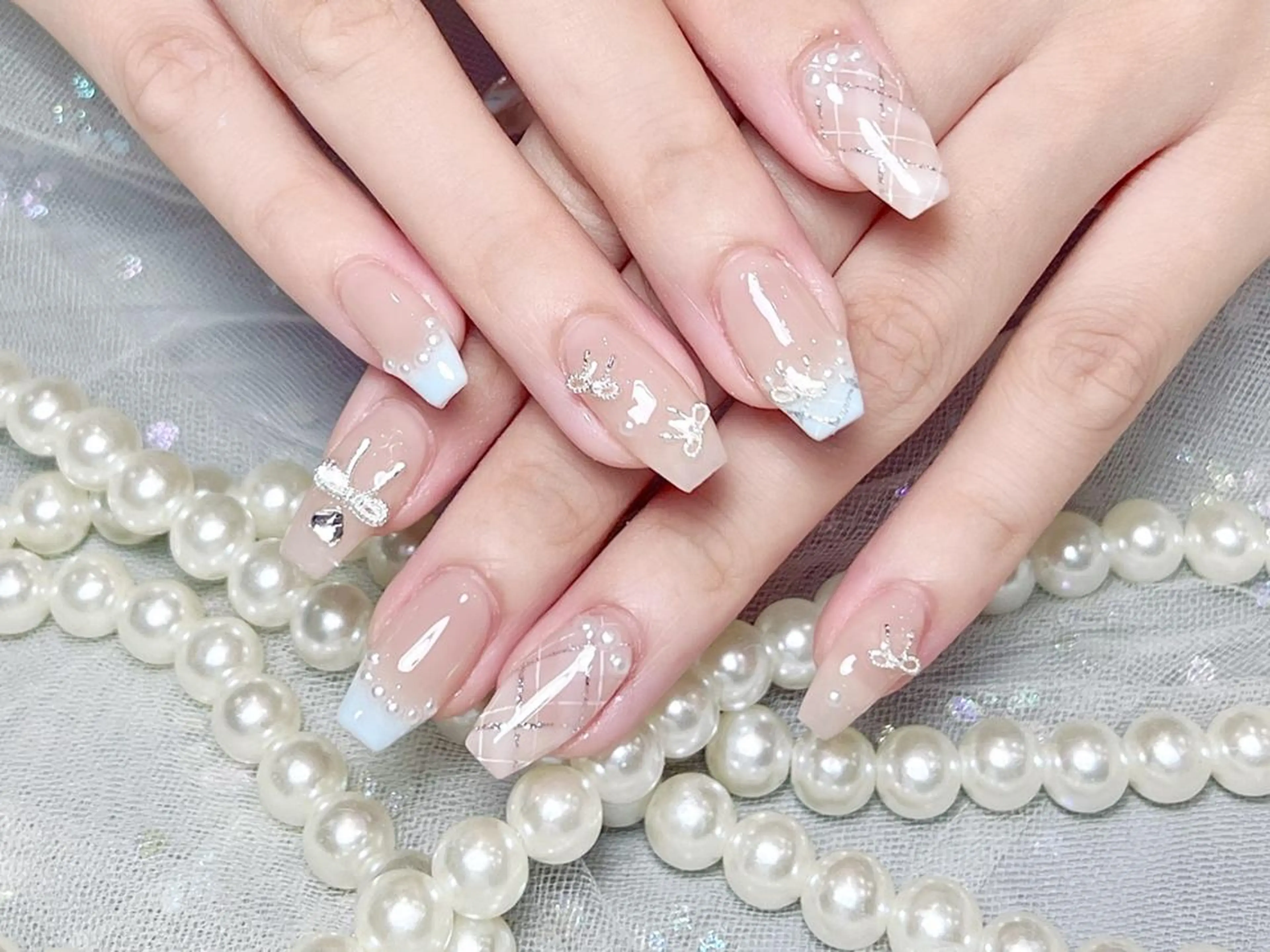 ネイル ハンドネイル ハンドケア Yuka 💎のネイルデザイン