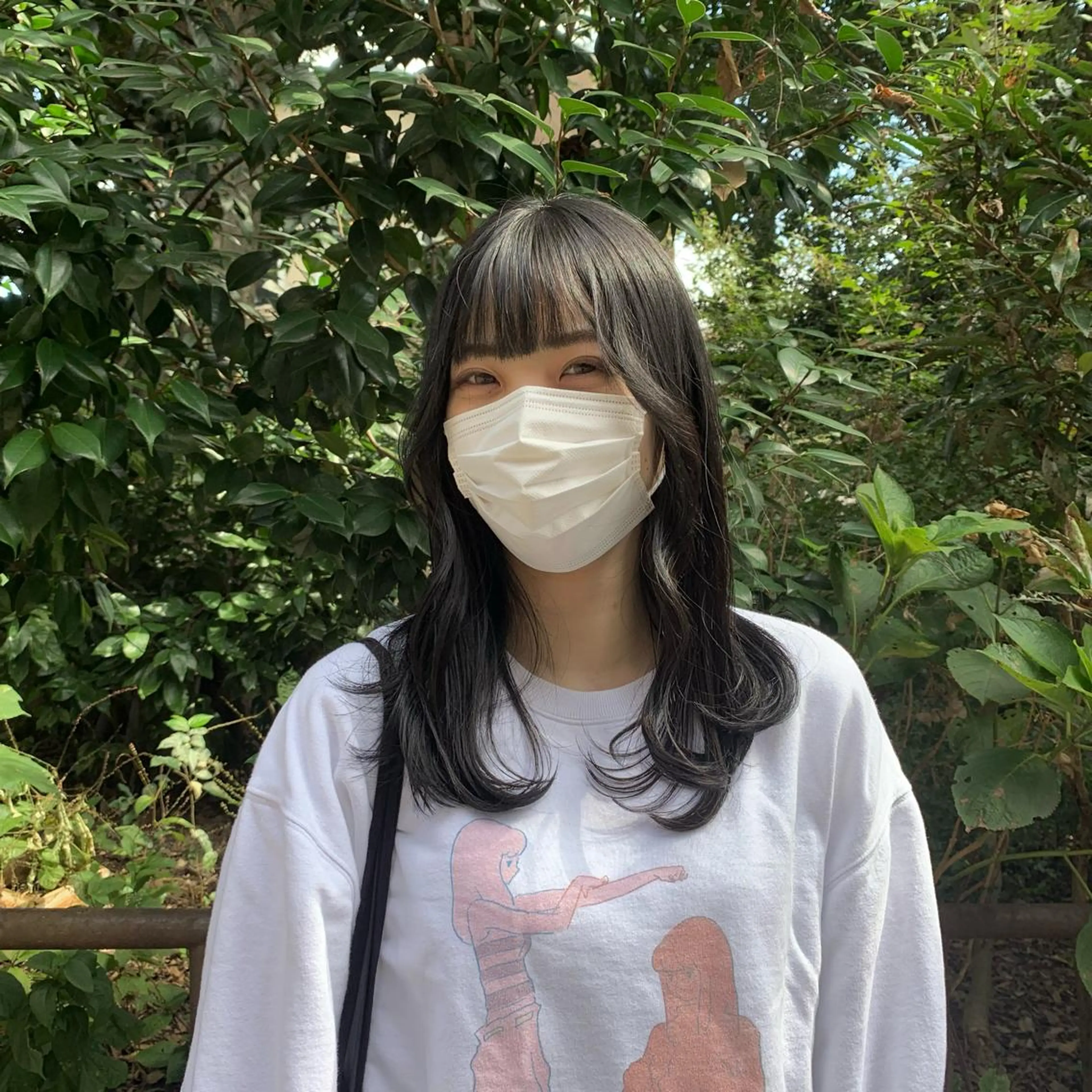 セミロング カット ヘアカラー トリートメント little 小濱彰太のヘアスタイル