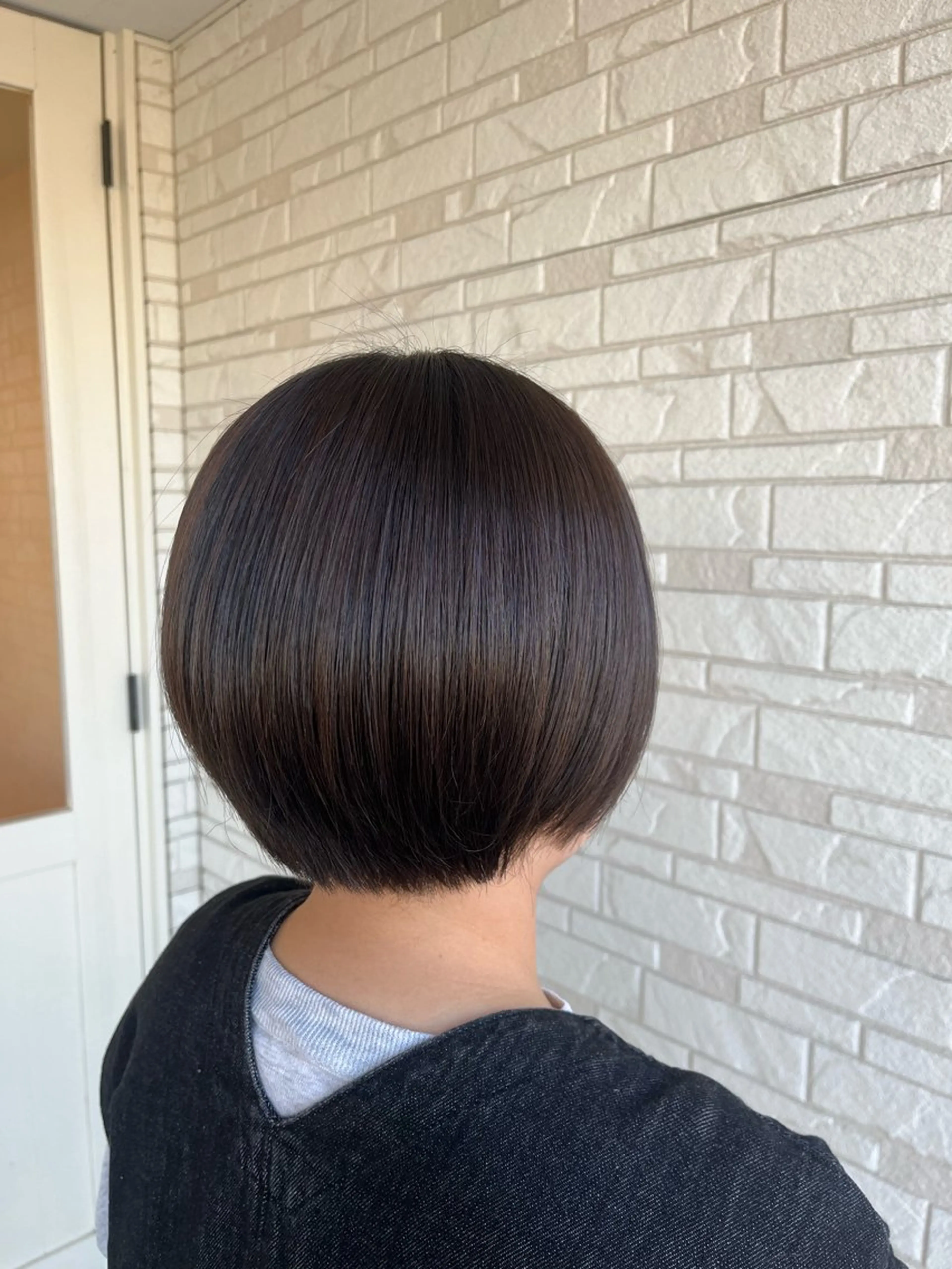 ショート カラー ブラウンカラー 透明感カラー オリーブブラウン 野瀬 🕶のヘアスタイル