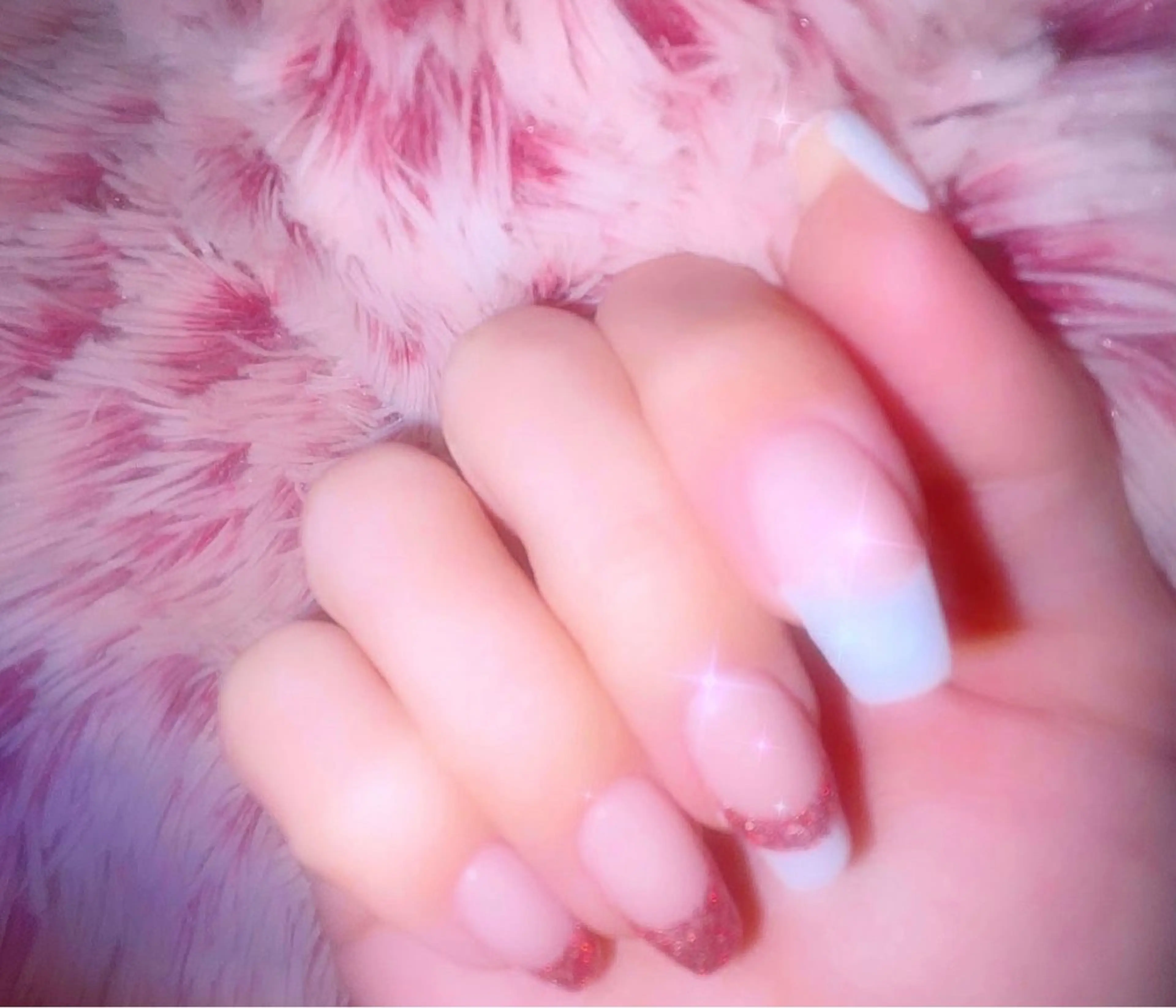 ネイル フレンチネイル ピンク シンプルネイル ハンドネイル 8appy YUKITIN.Bのネイルデザイン