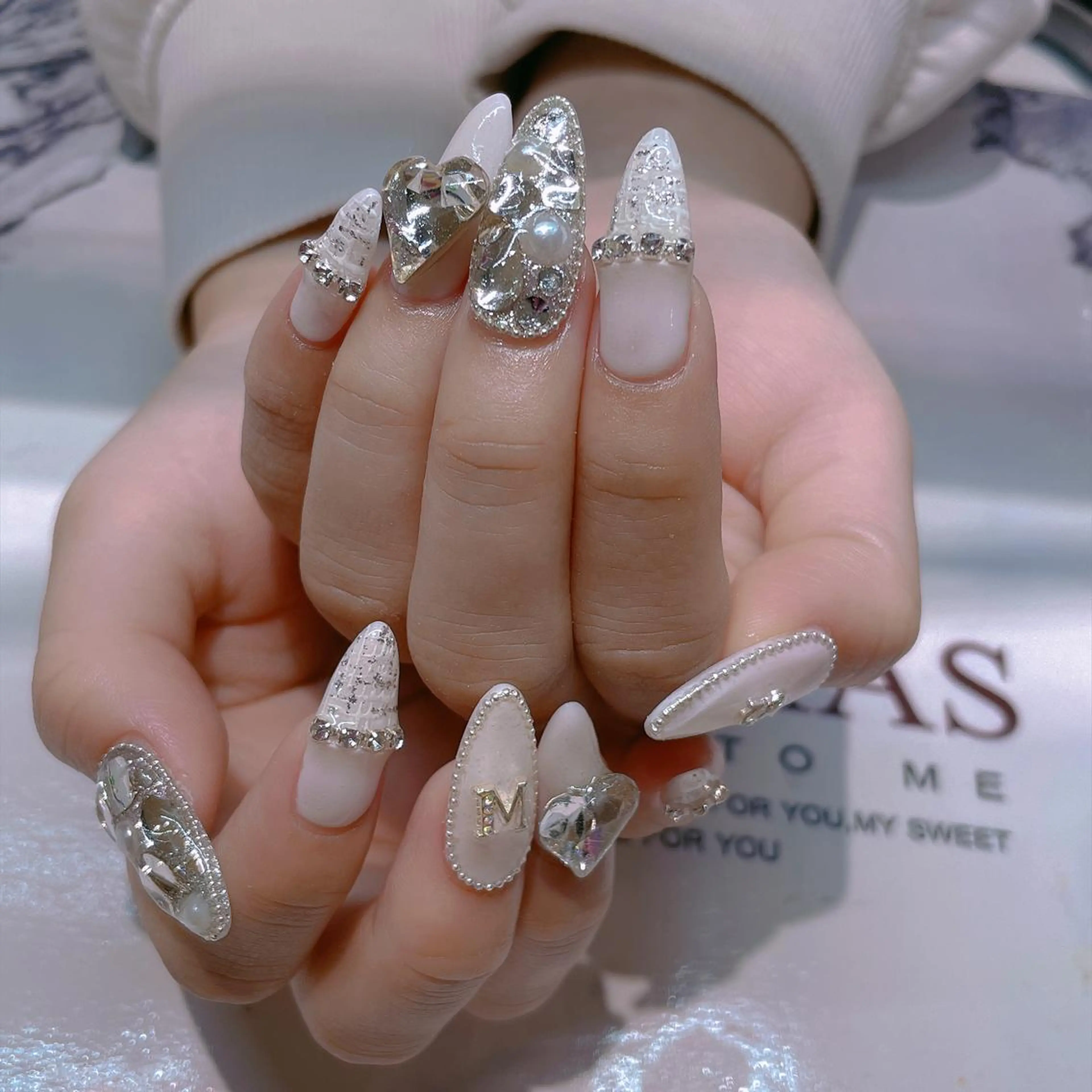 ネイル 長さだし専門店 M2　rikaのネイルデザイン