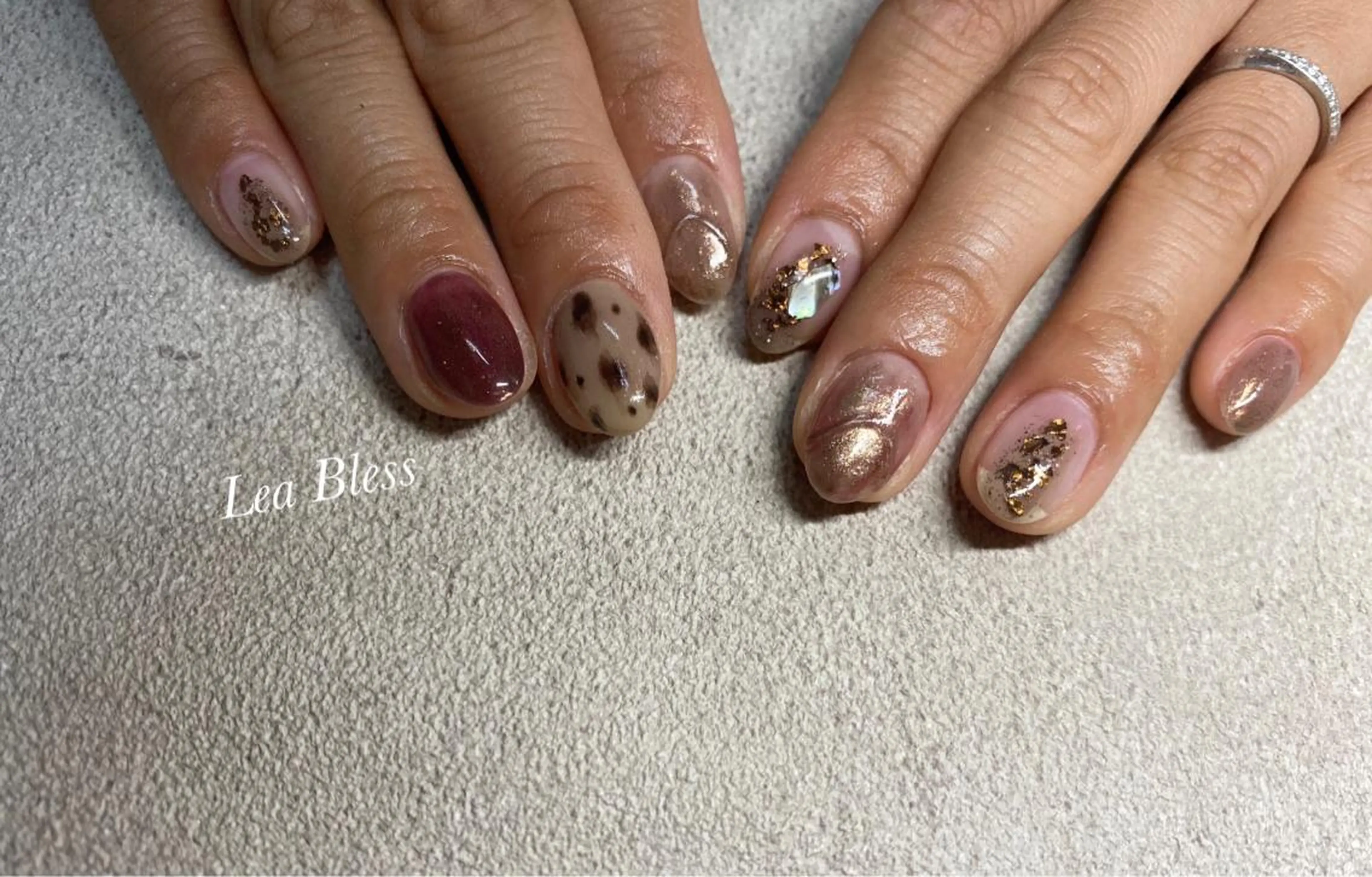 ネイル ハンドネイル Lea Bless 河原町のネイルデザイン