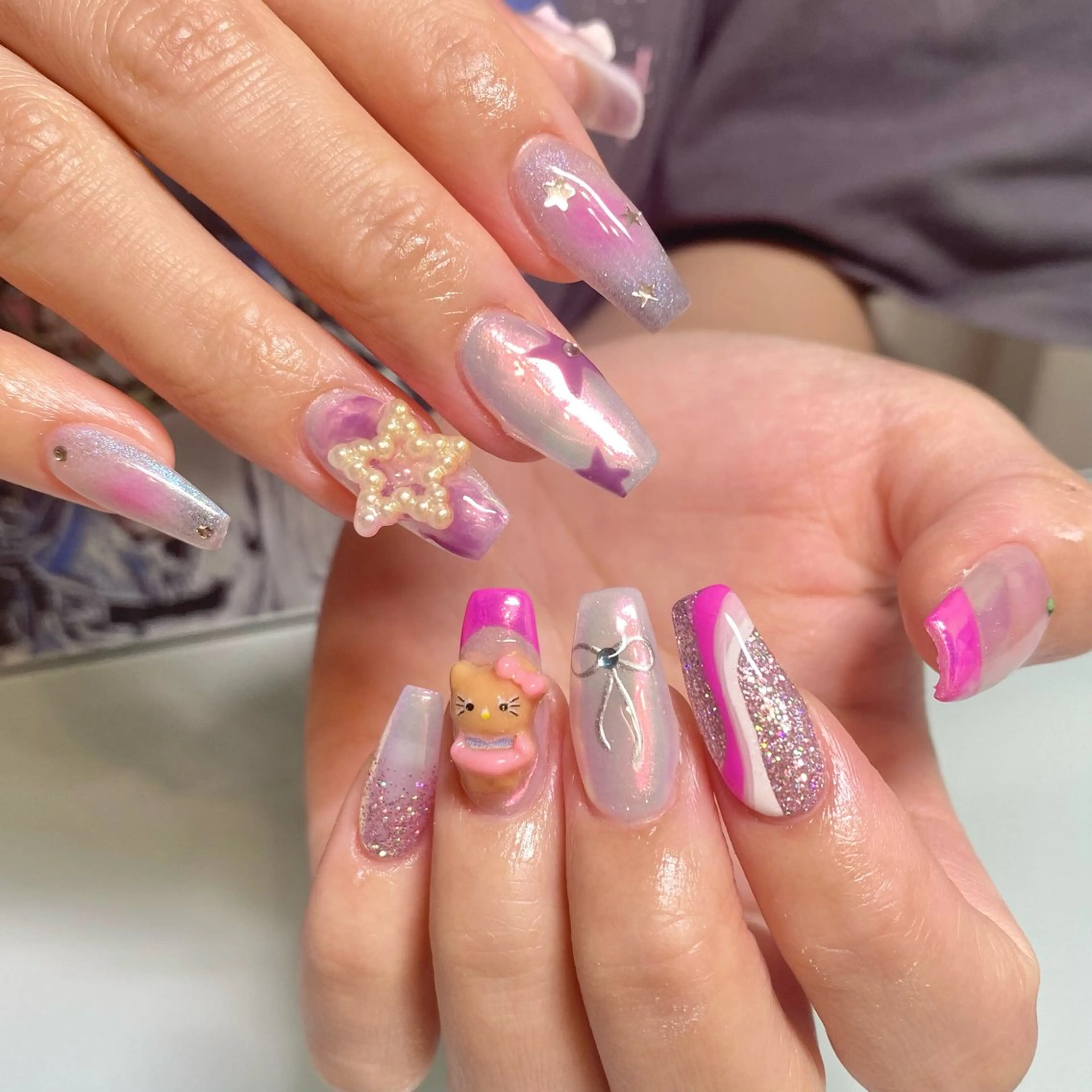 ネイル ピンク ハンドネイル BelireMaa Nail&eyeのネイルデザイン