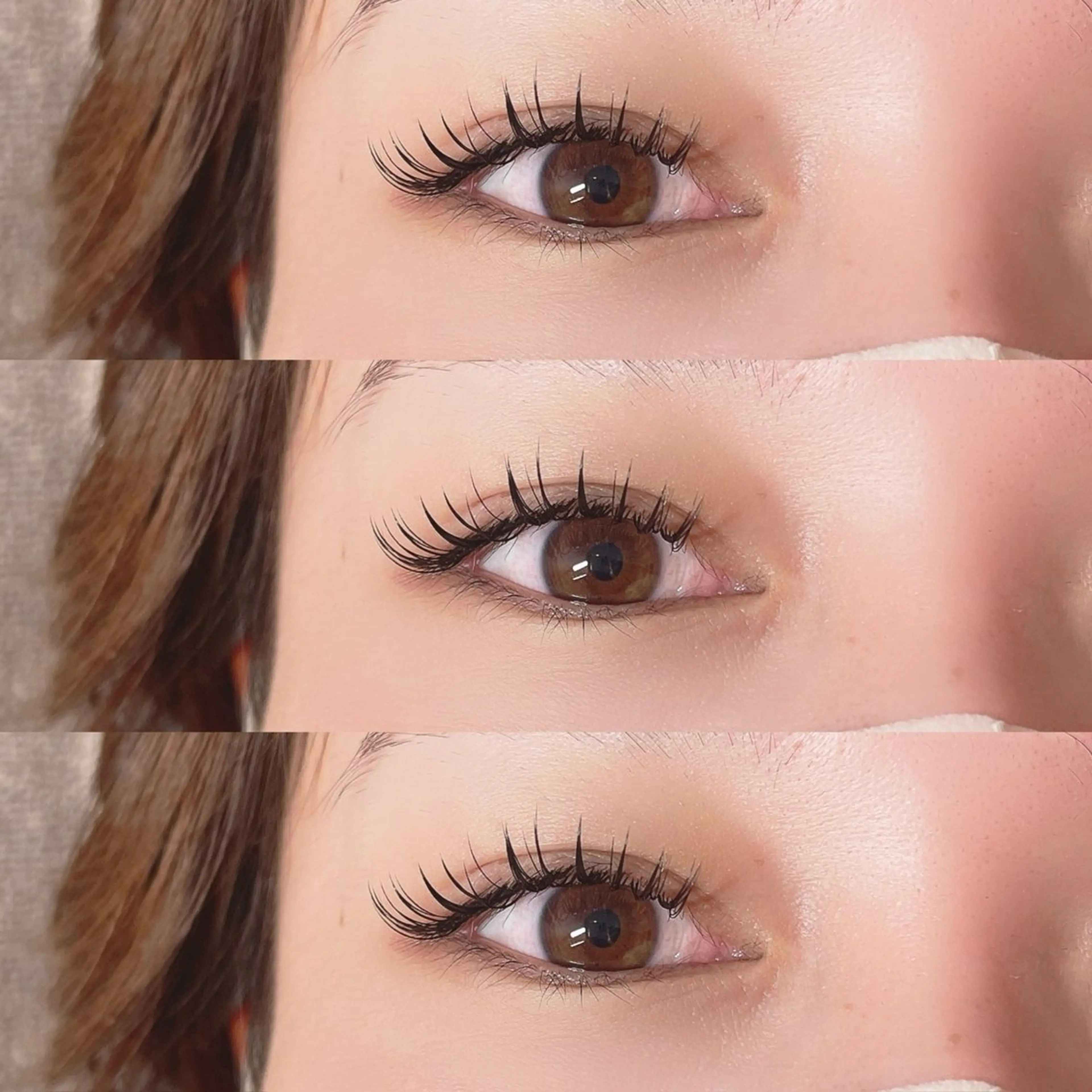 マツエク・マツパ バインドロック フラットラッシュ NUAH 水本ひなたのマツエク・マツパデザイン