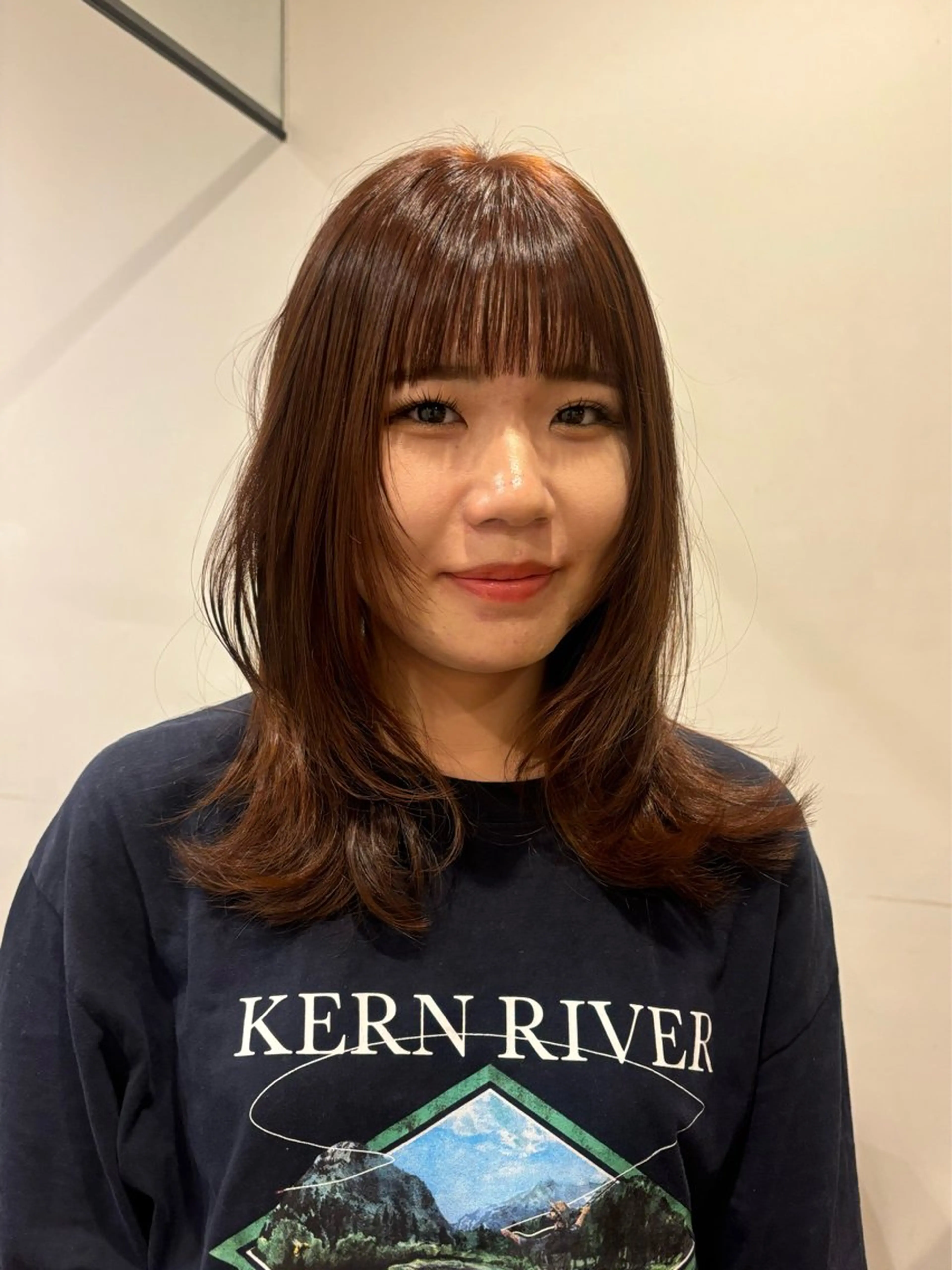 セミロング mizuho .のヘアスタイル