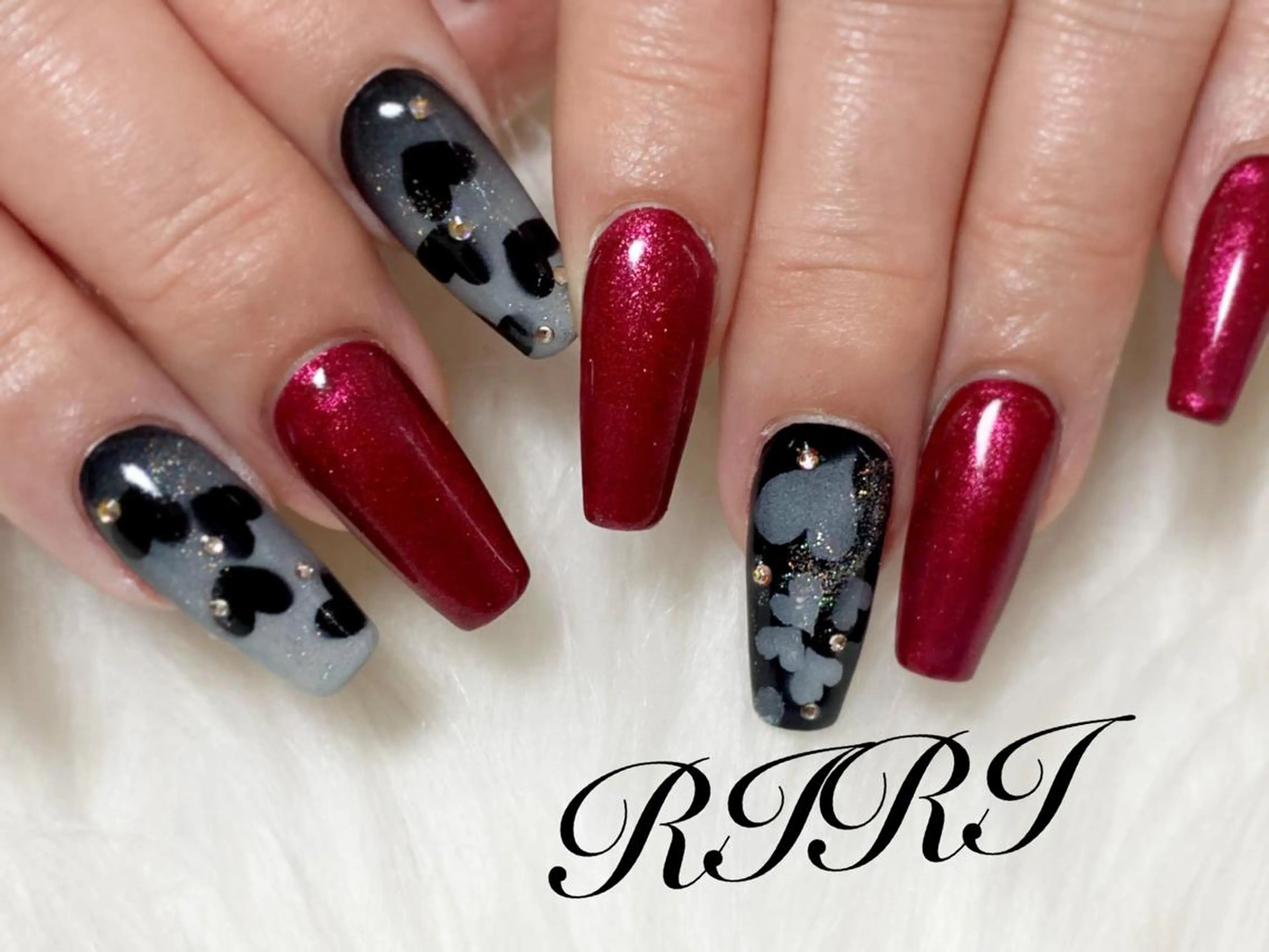 ネイル ハンドネイル riri オーナーのネイルデザイン