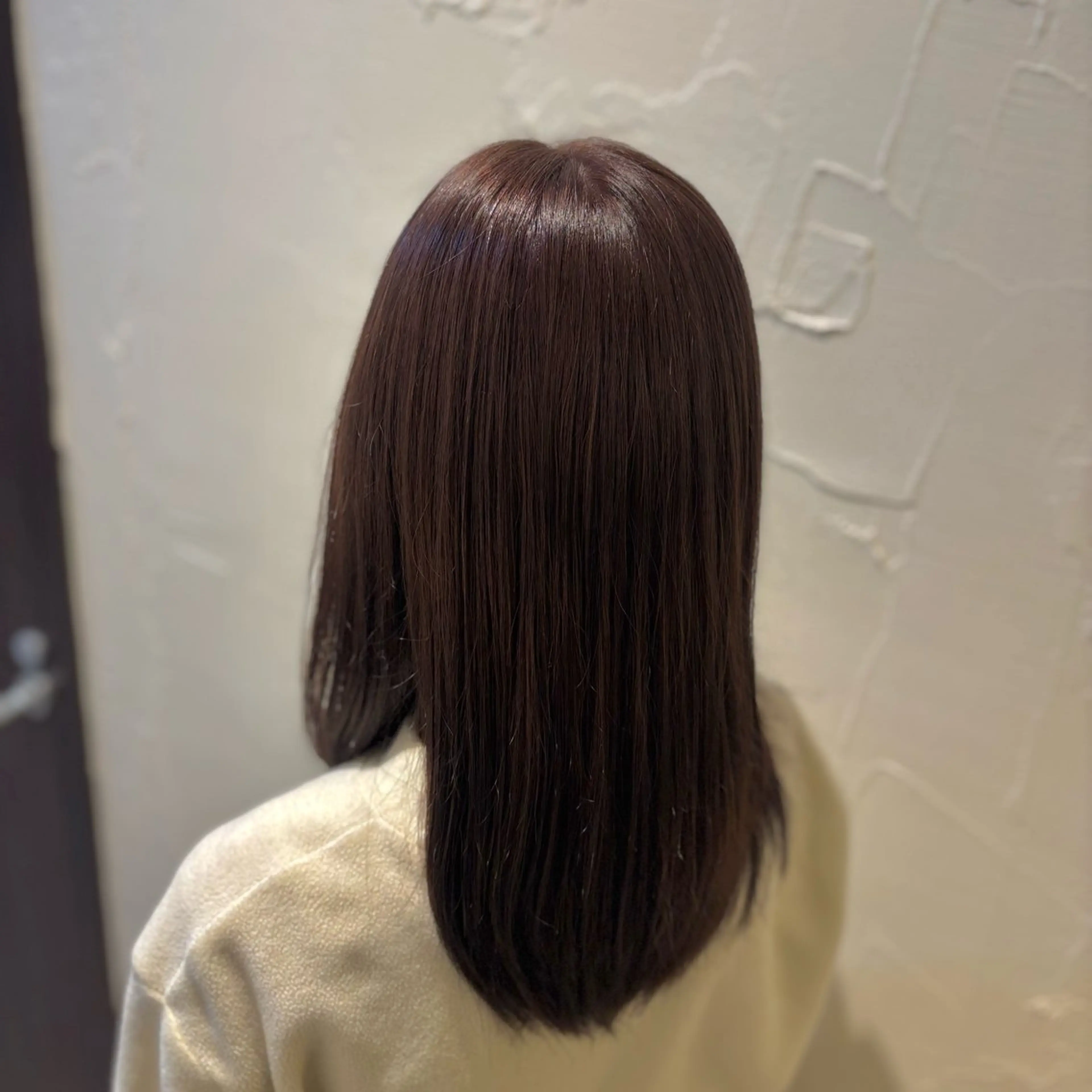 ロング カット ヘアカラー 山下 ちひろのヘアスタイル