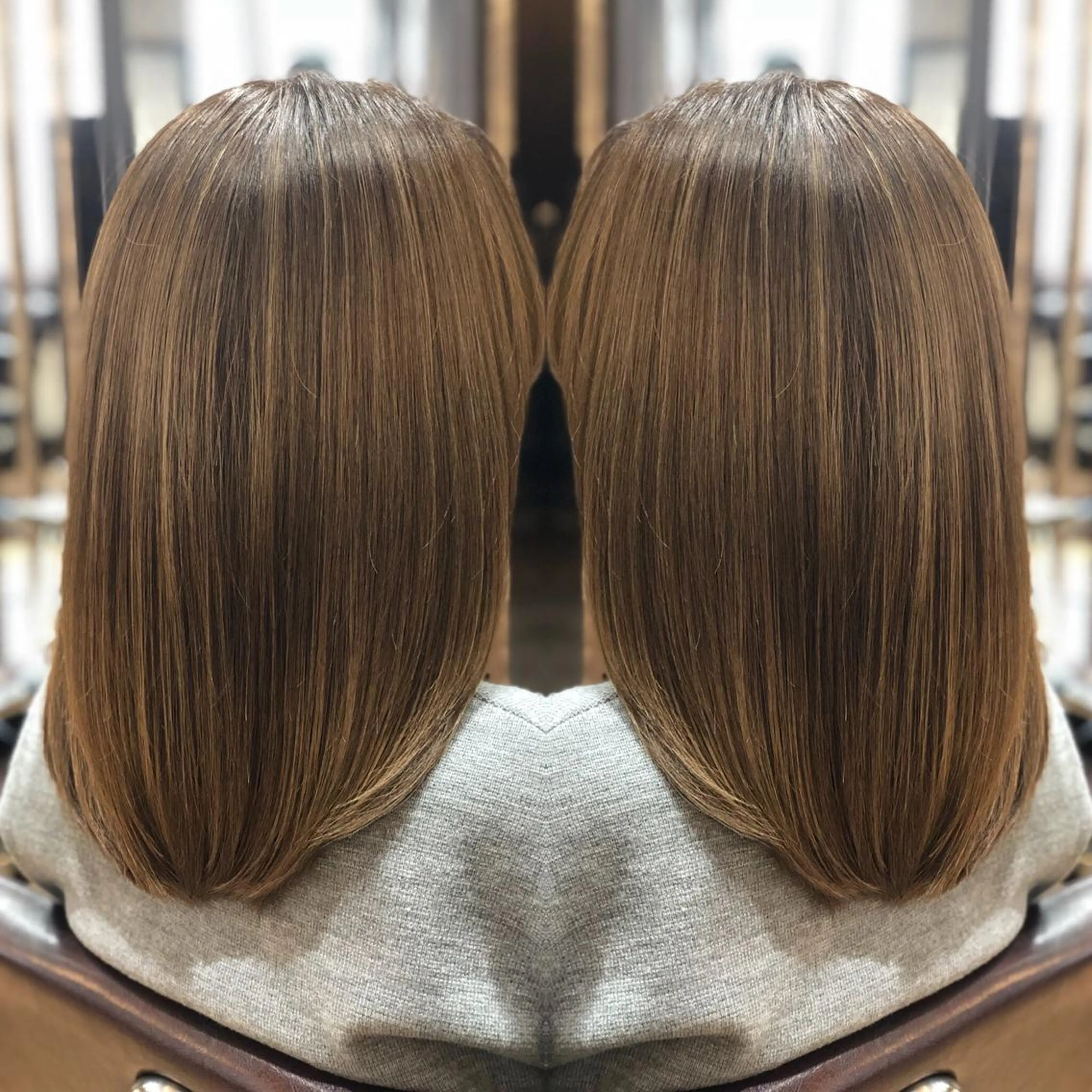 ミディアム トリートメント ♡美髪•艶髪♡砂川 なつきのヘアスタイル