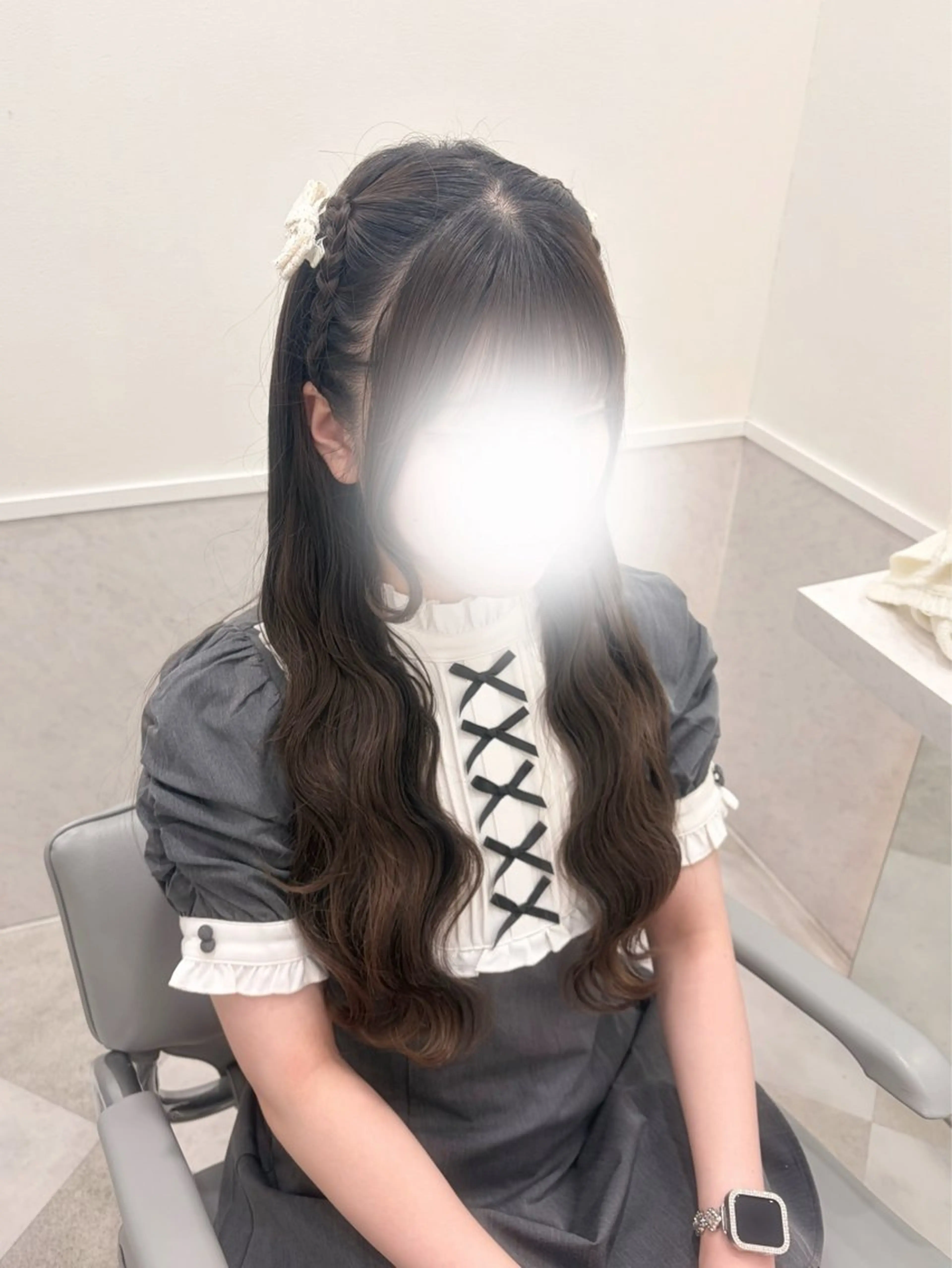 ロング ヘアセット 木村 しずかのヘアスタイル