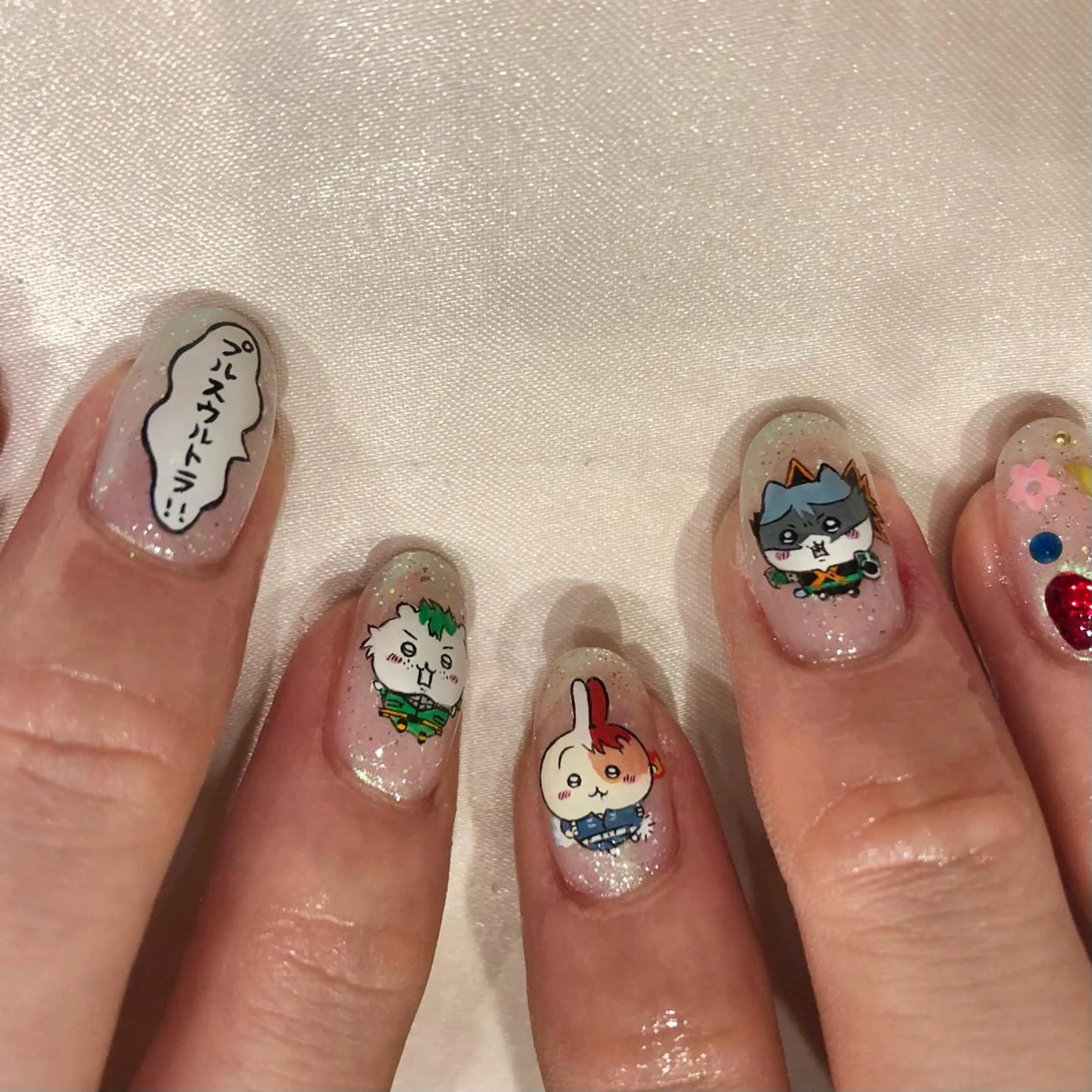 ネイル パラあり！フィルイン 美フォルムのネイルデザイン