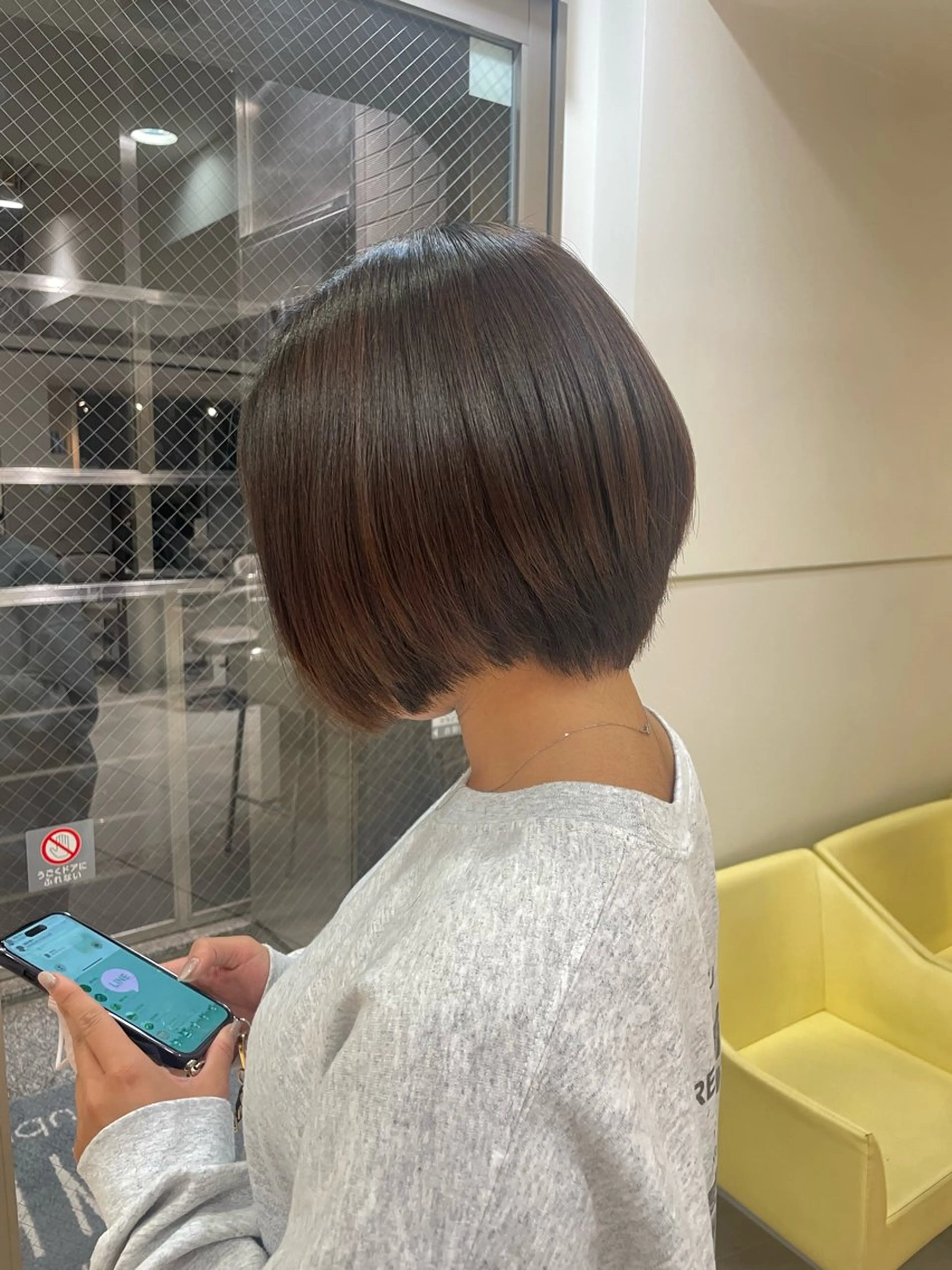 ショート ショートヘア レイヤーカット ベージュ/KANAのヘアスタイル