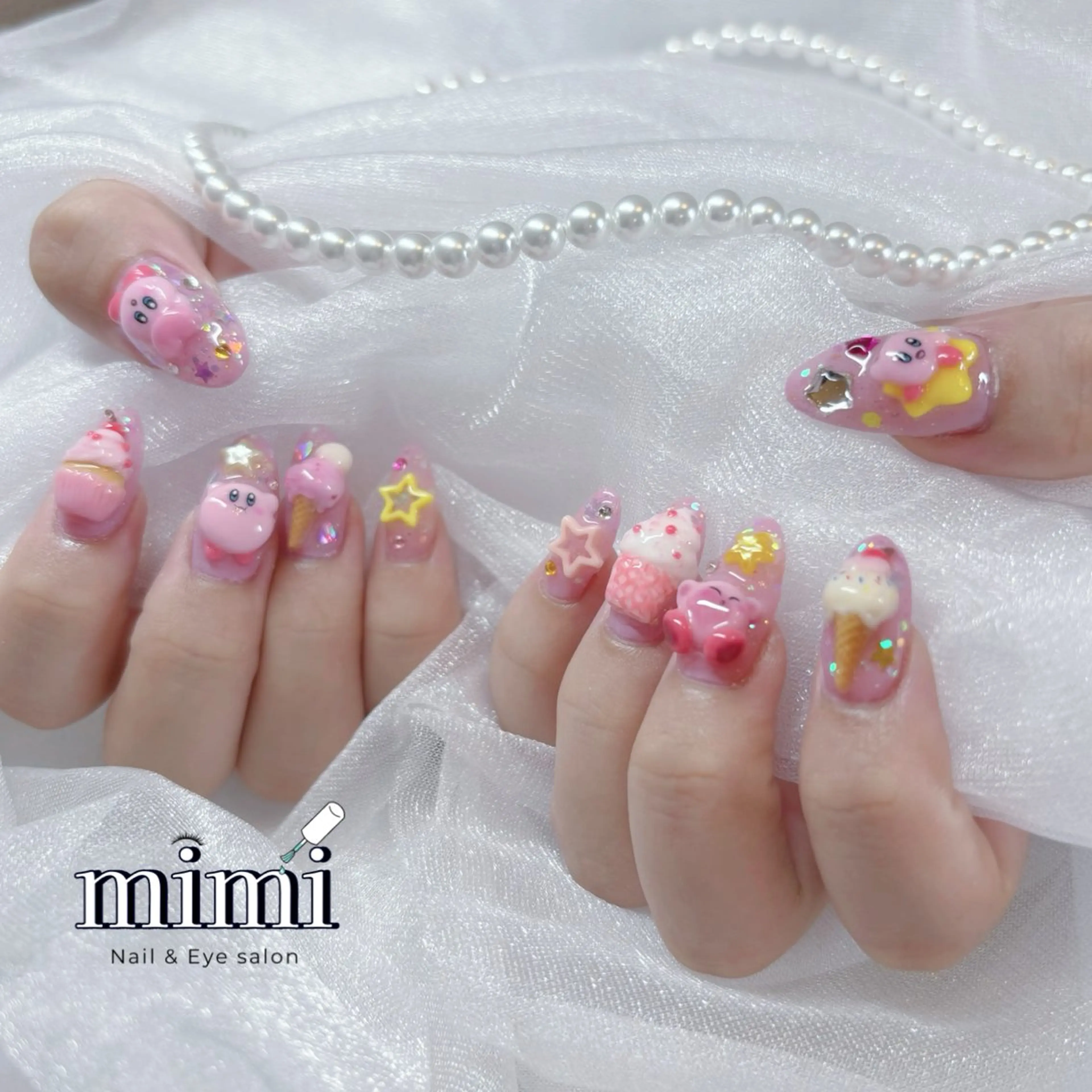 ネイル moana mimi 天王寺のネイルデザイン