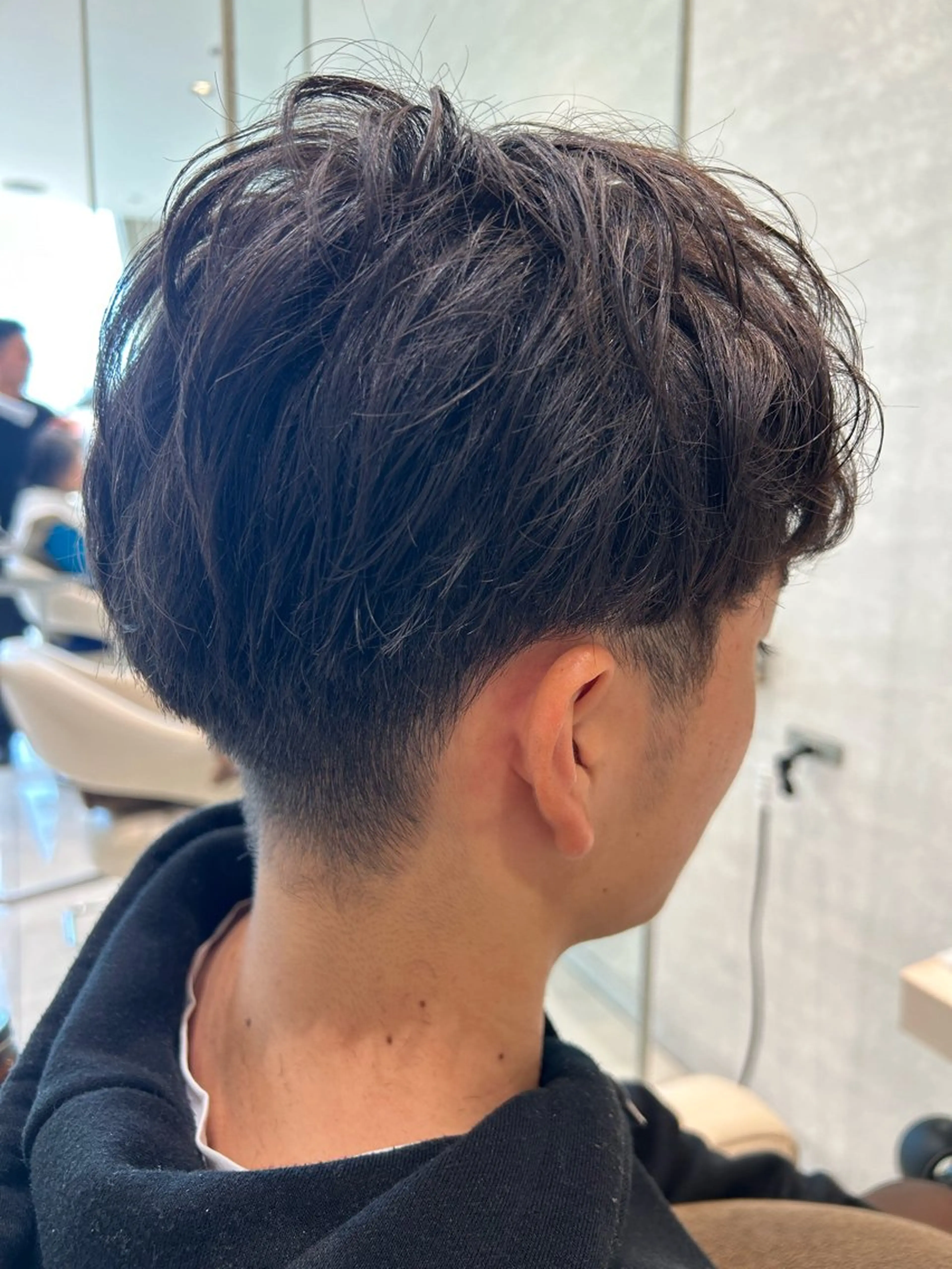 メンズ マッシュ 刈り上げ カット メンズカット/パ ーマ/スズキショウタのヘアスタイル