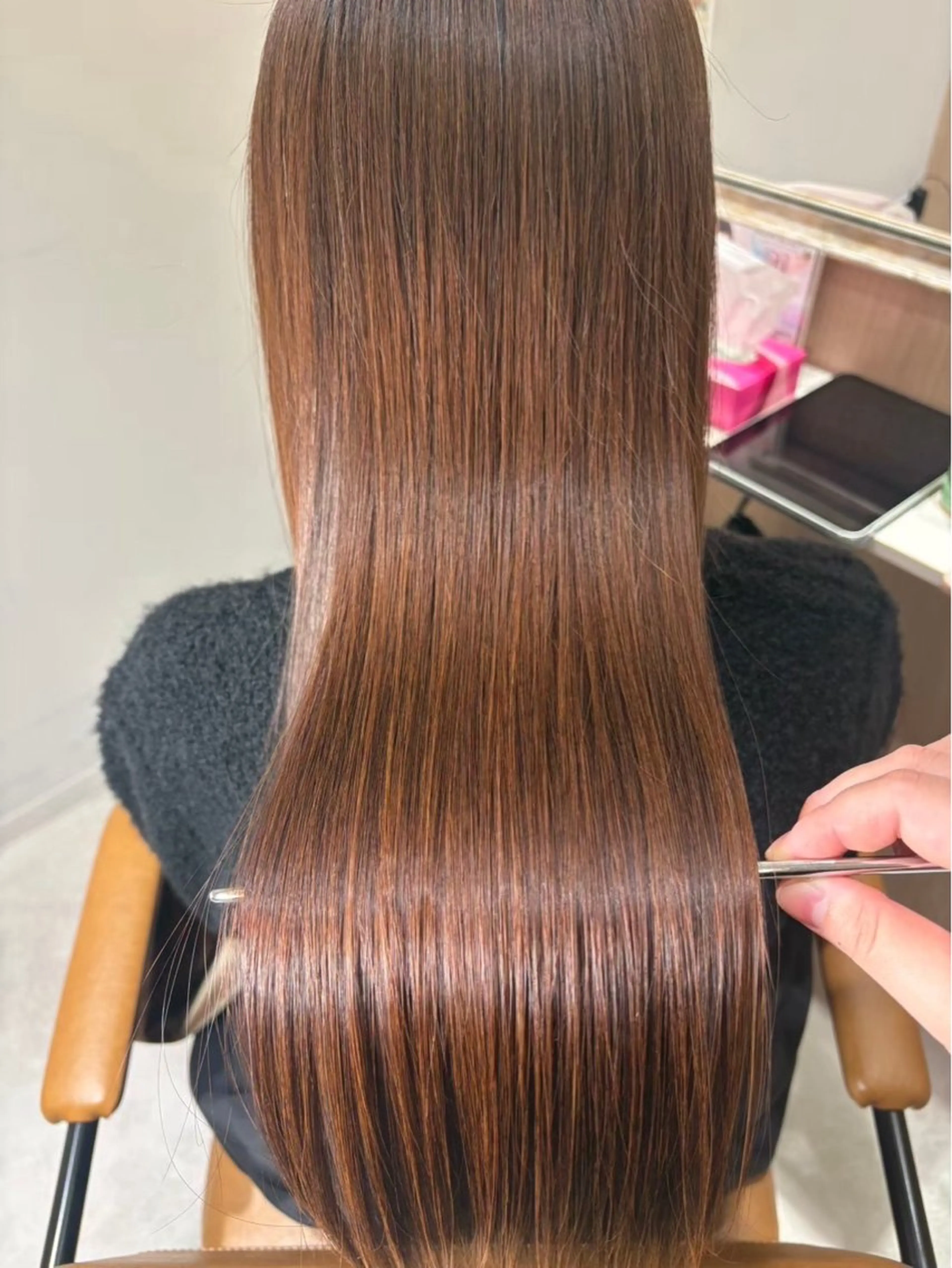 縮毛矯正 トリートメント HI NOのヘアスタイル