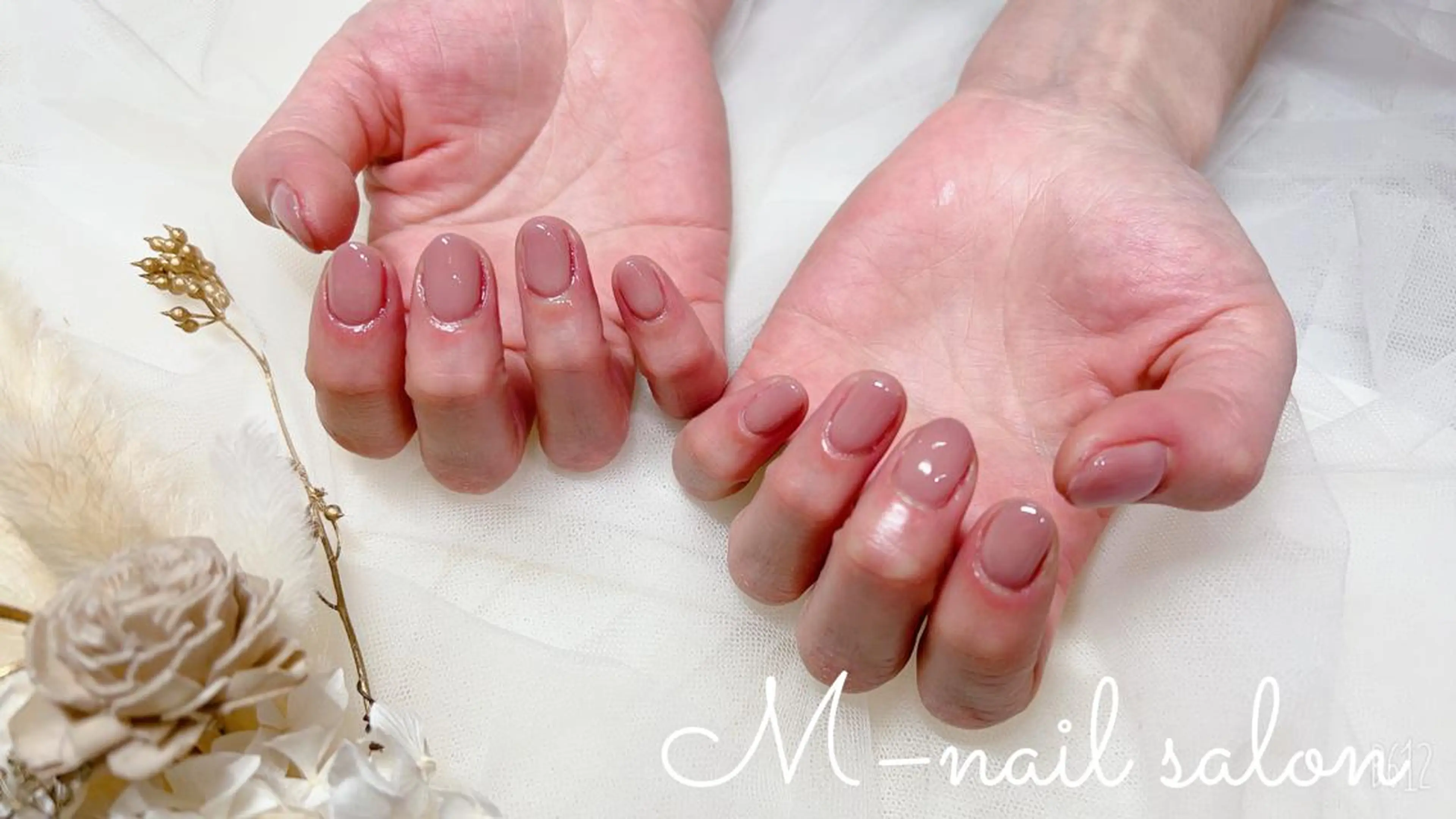 ネイル ワンカラーネイル M_ nail salonのネイルデザイン