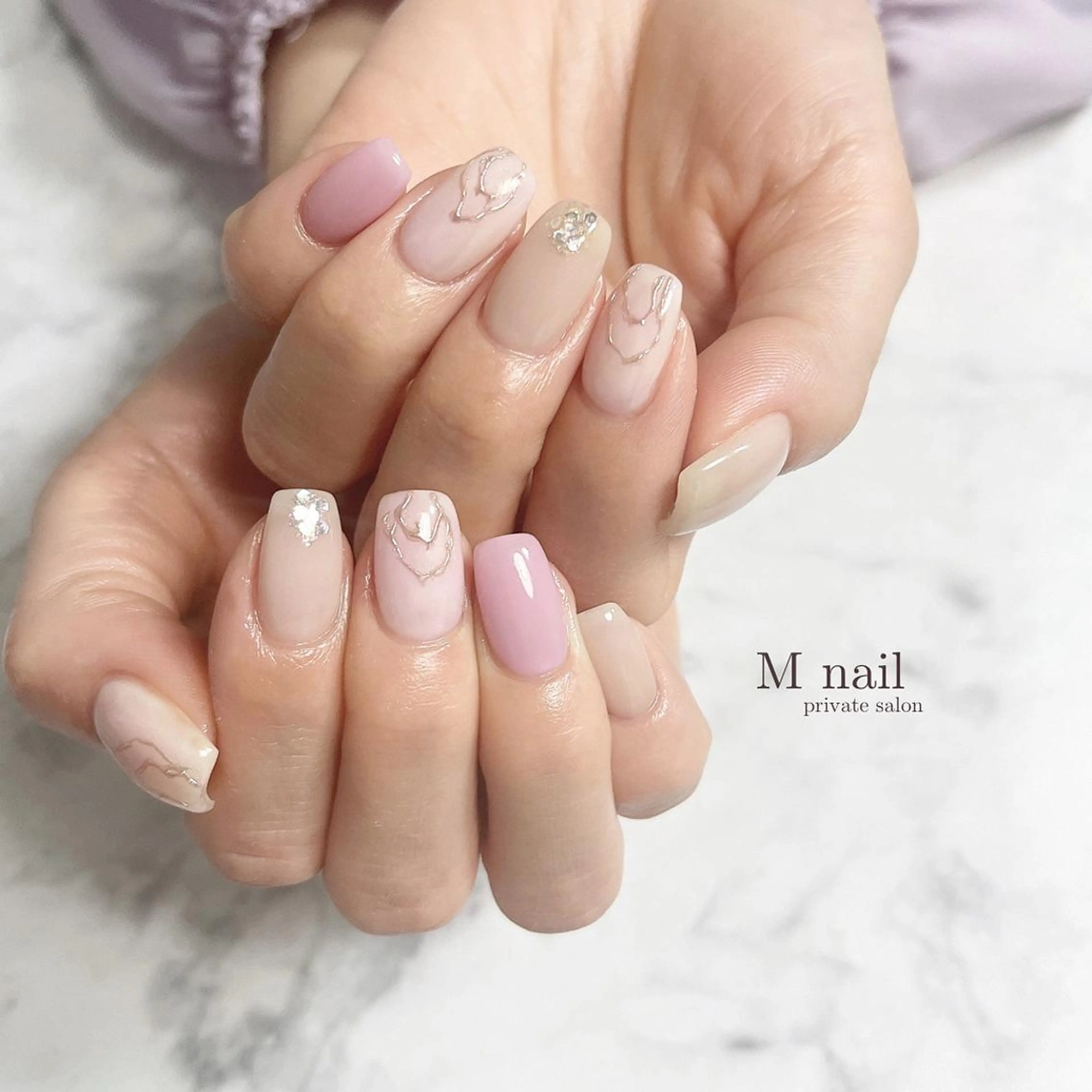 ネイル ハンドネイル M　nail所属・M nailのネイルデザイン