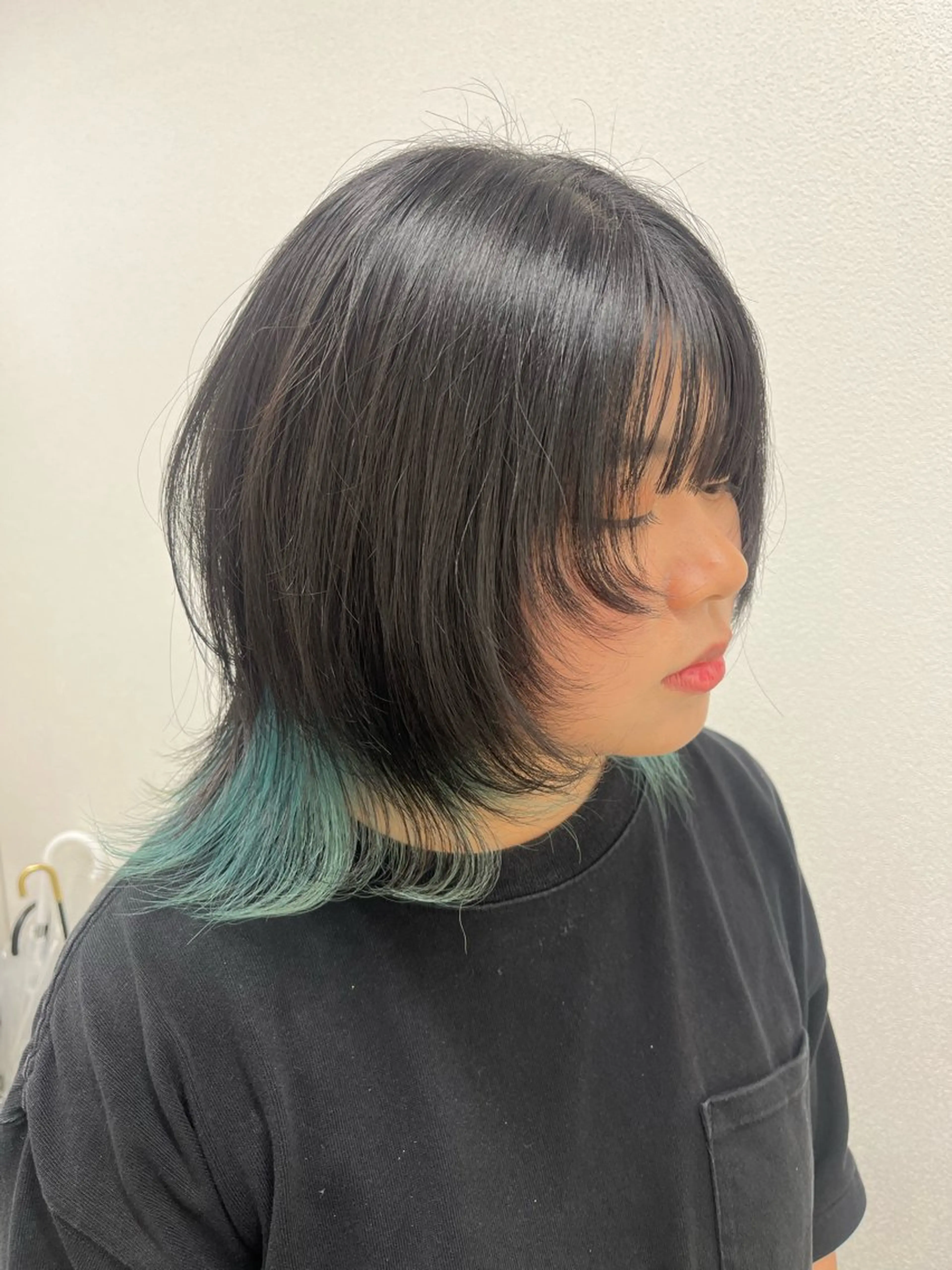 ショート カラー ユイ☆レイヤーカット ヘアセット/ブリーチのヘアスタイル