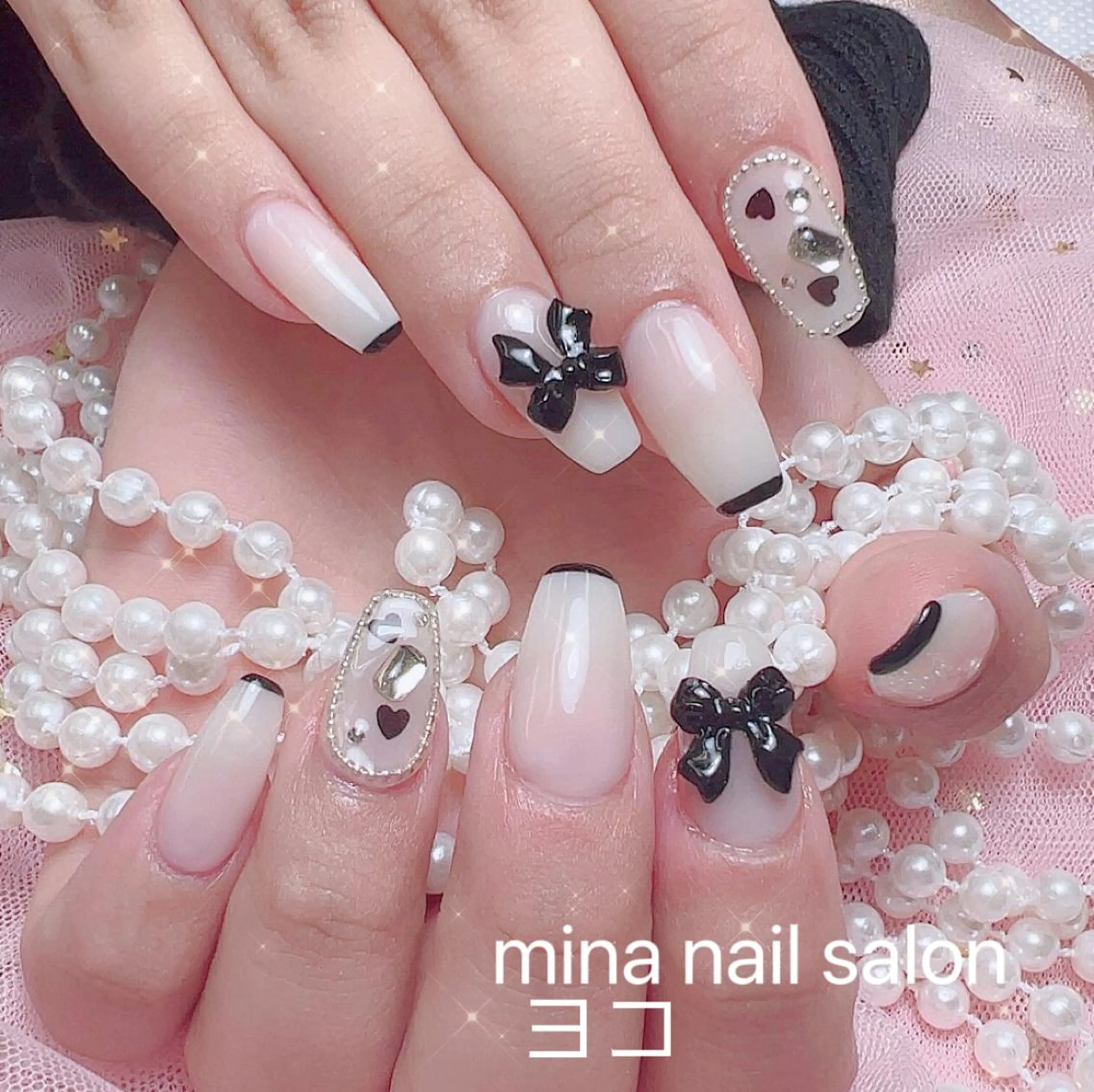 ネイル ハンドネイル 🎀まゆ 🪽🐾のネイルデザイン