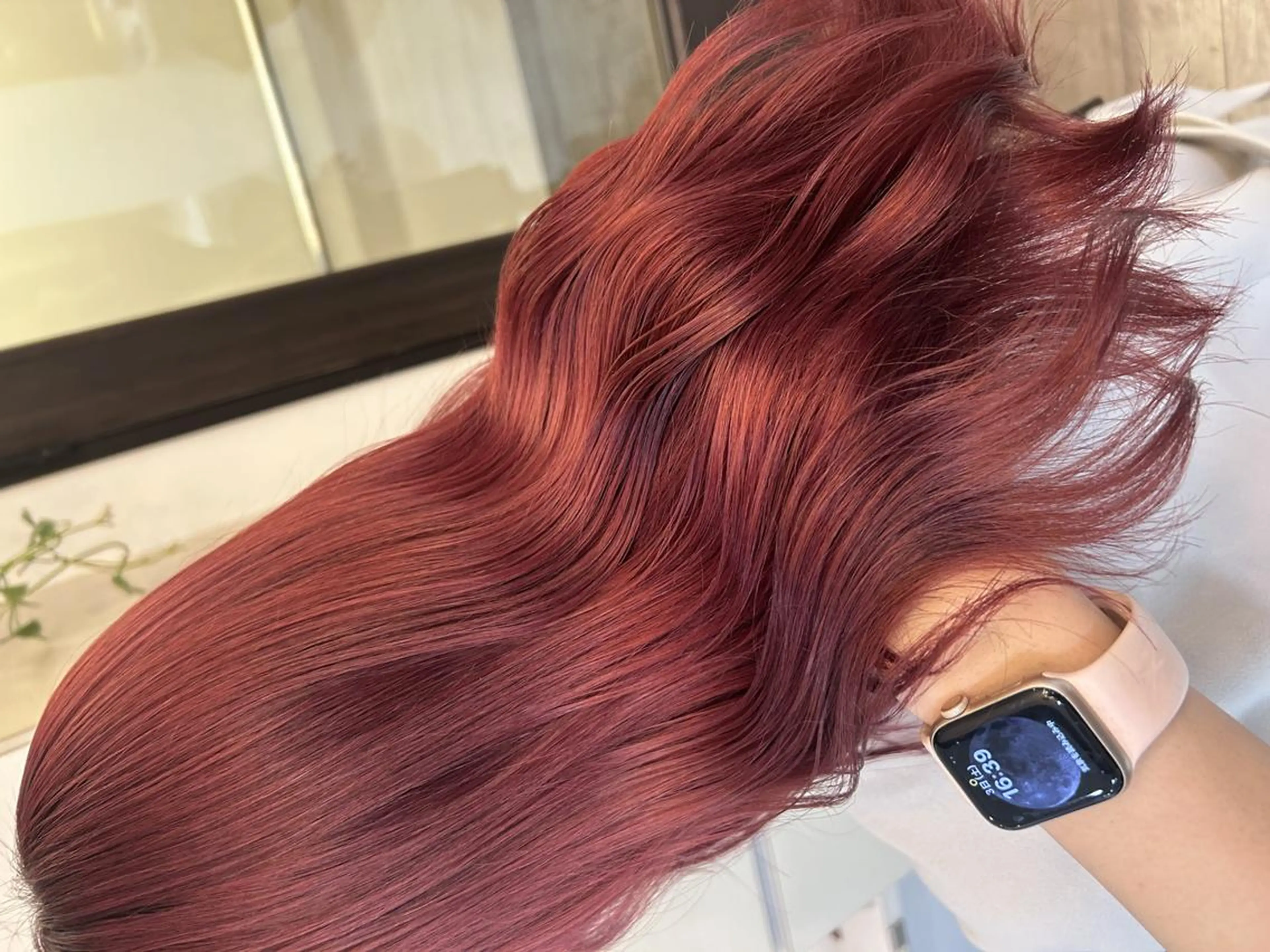 ロング カラー ヘアアレンジ 🦄🫧‪透明感 絹髪特化🫧🍓のヘアスタイル