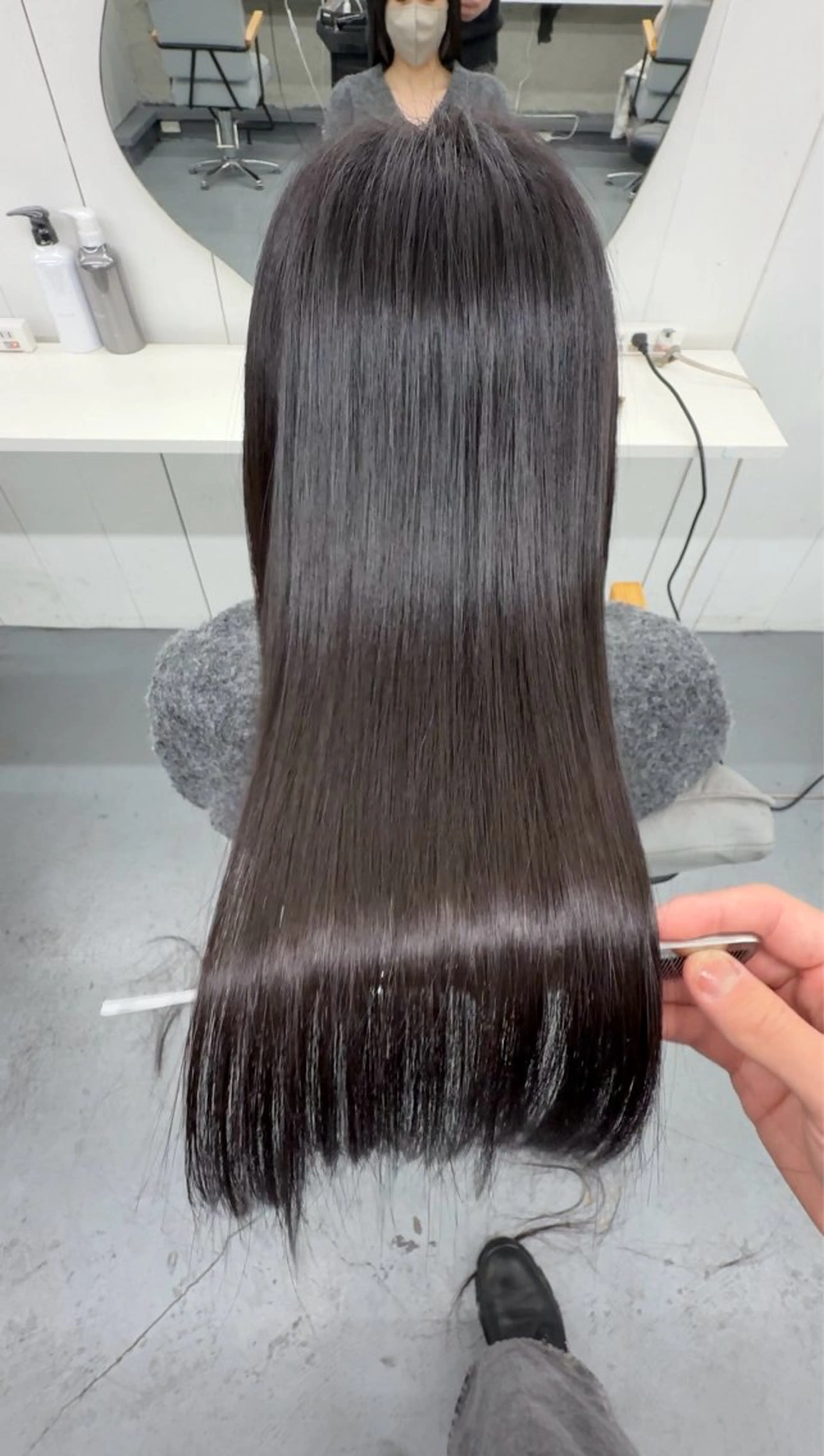 ロング カット 縮毛矯正 (柏)美髪矯正 髪質改善特化だいちのヘアスタイル