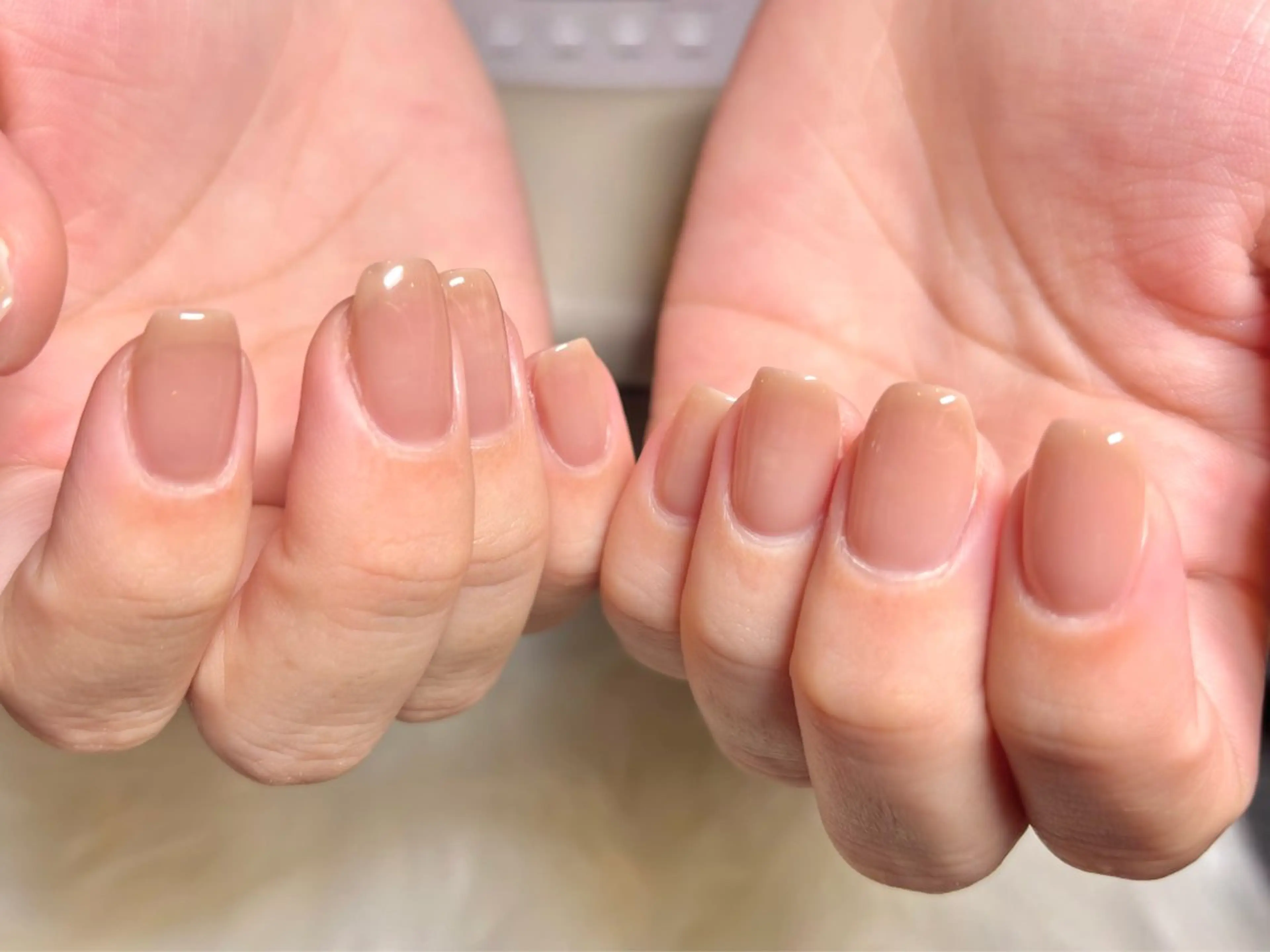 ネイル オフィスネイル ワンカラーネイル シンプルネイル ハンドネイル Sakura Hのネイルデザイン