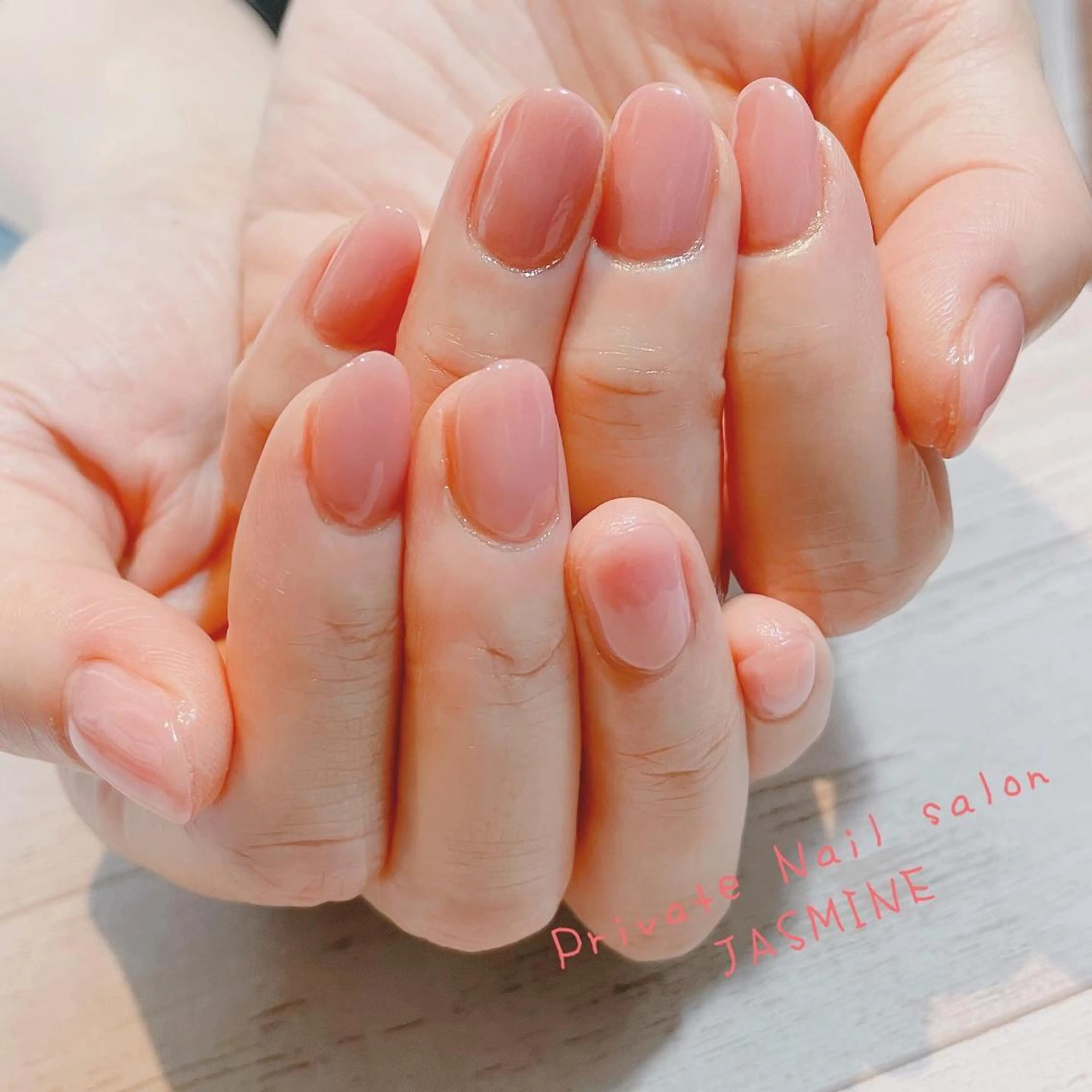 ネイル ワンカラーネイル シンプルネイル Nail salon JASMINEのネイルデザイン