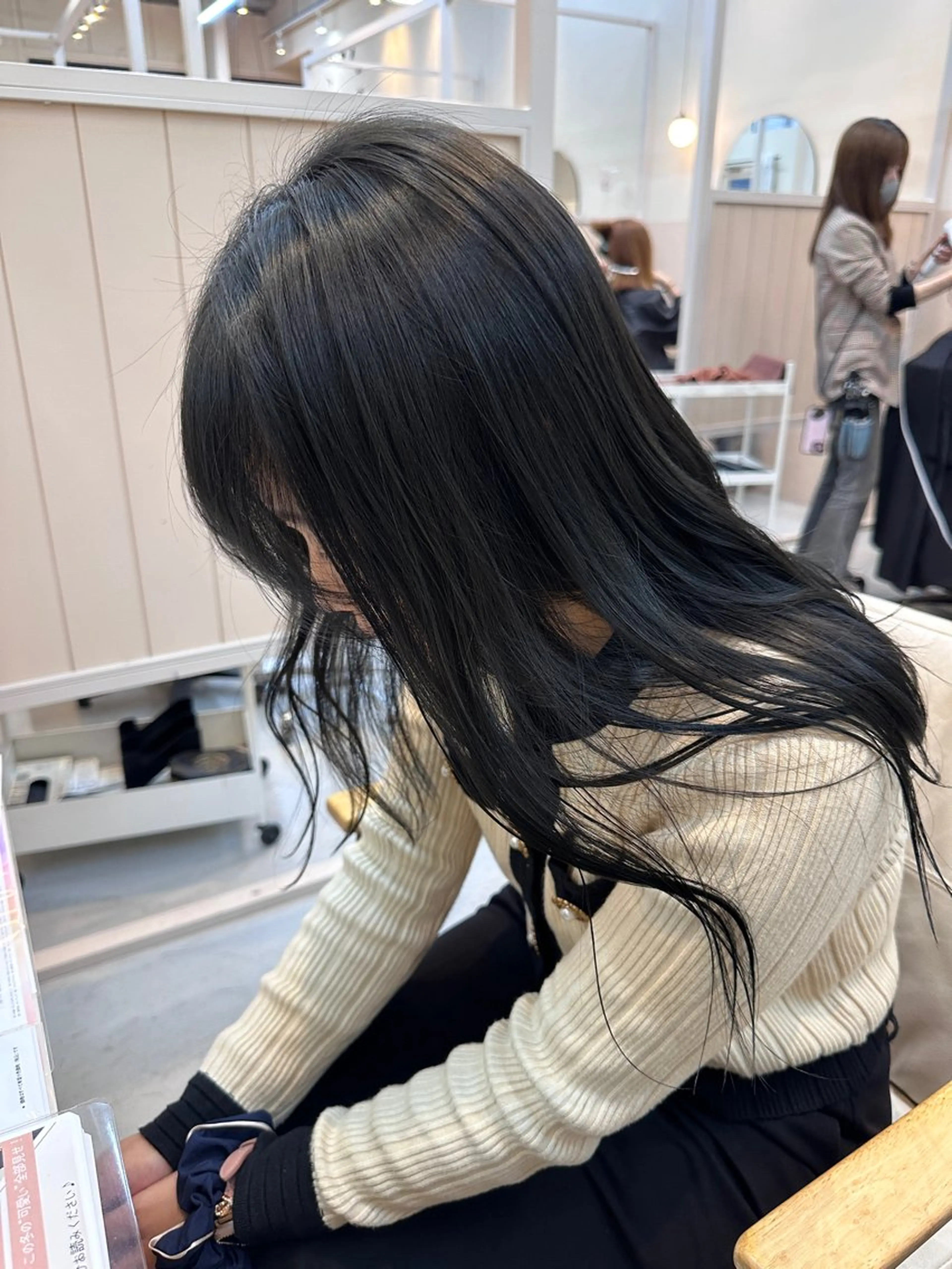 ロング カット ヘアカラー トリートメント 【sida茨木】小島 健太郎🫧✨のヘアスタイル