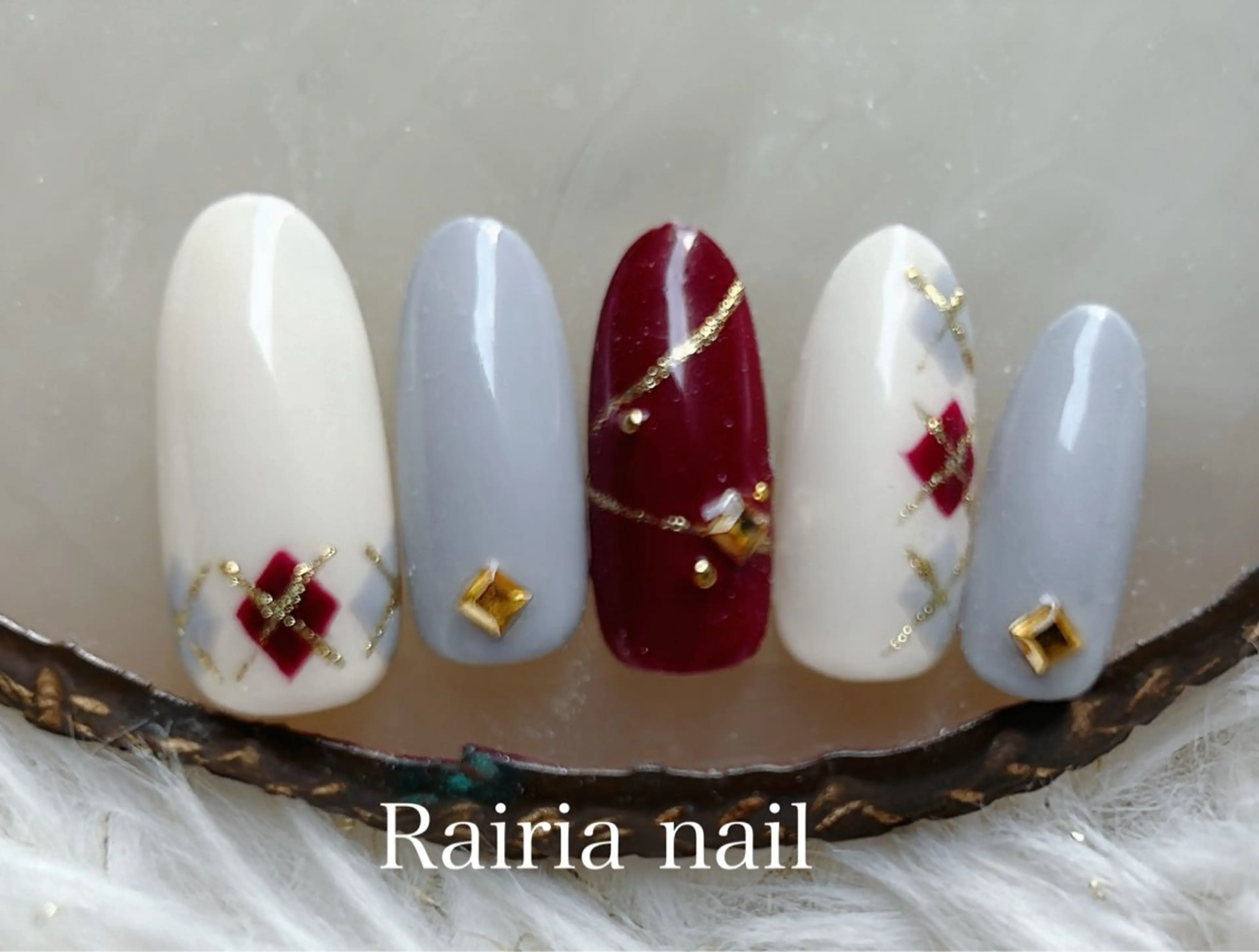 ネイル アートネイル ジェルネイル 持ち込み ニュアンスネイル パラジェル Rairia nail本八幡店のネイルデザイン