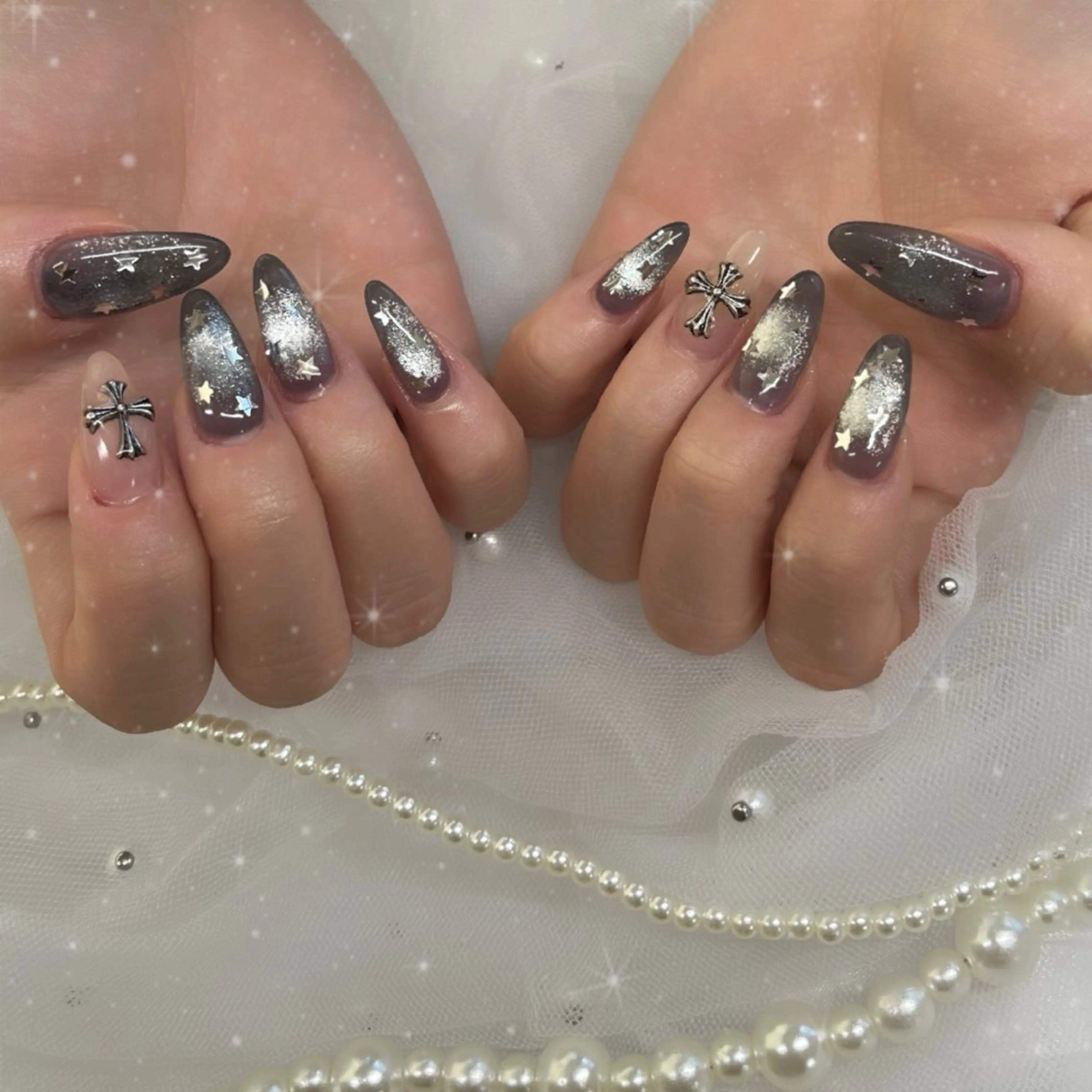 ネイル 持ち込み ハンドネイル BlueDaisy 栄本店のネイルデザイン