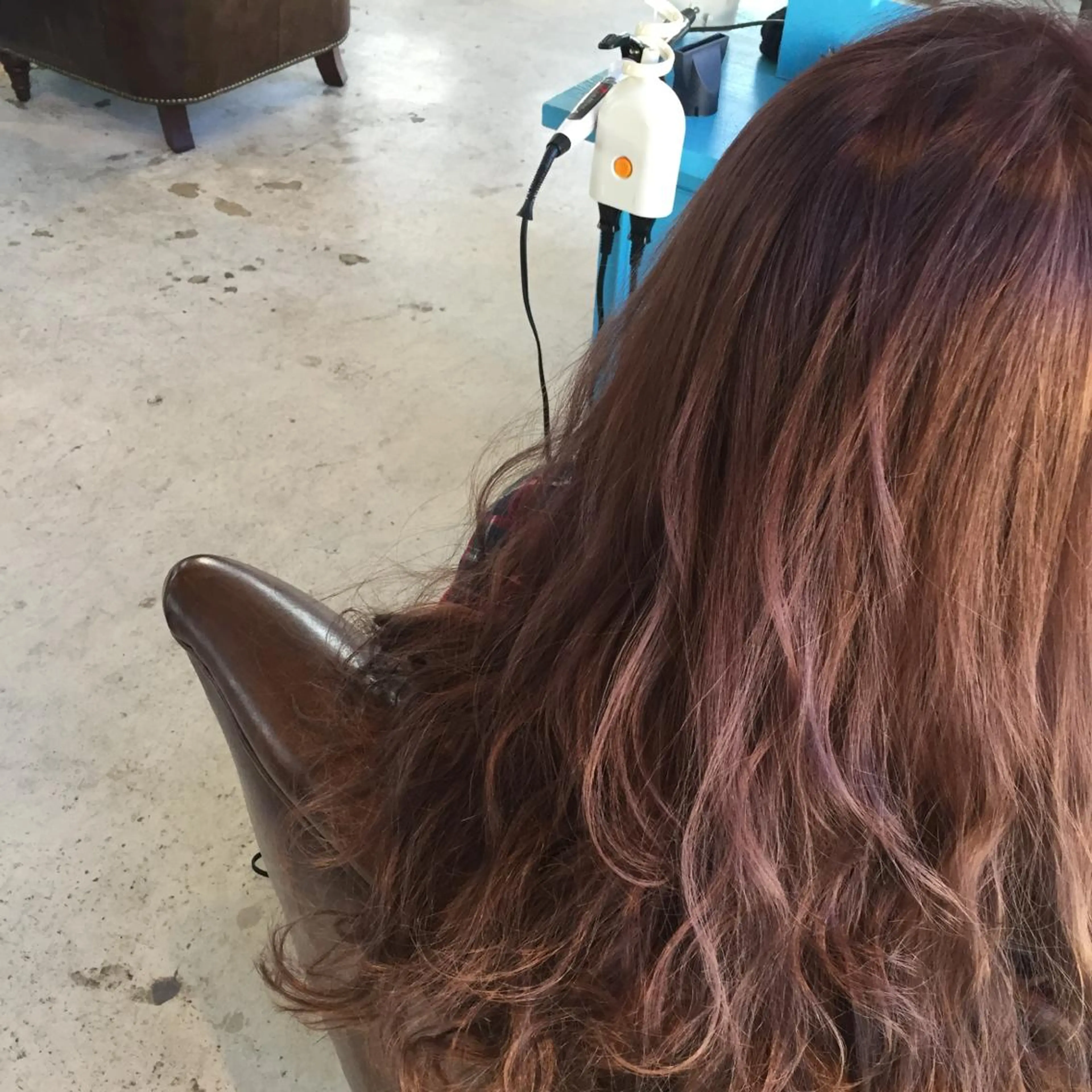 ロング カラー アッシュ ブリーチ ピンクカラー バイオレットカラー 💈LuTa💈_ 公式_NewOpenのヘアスタイル