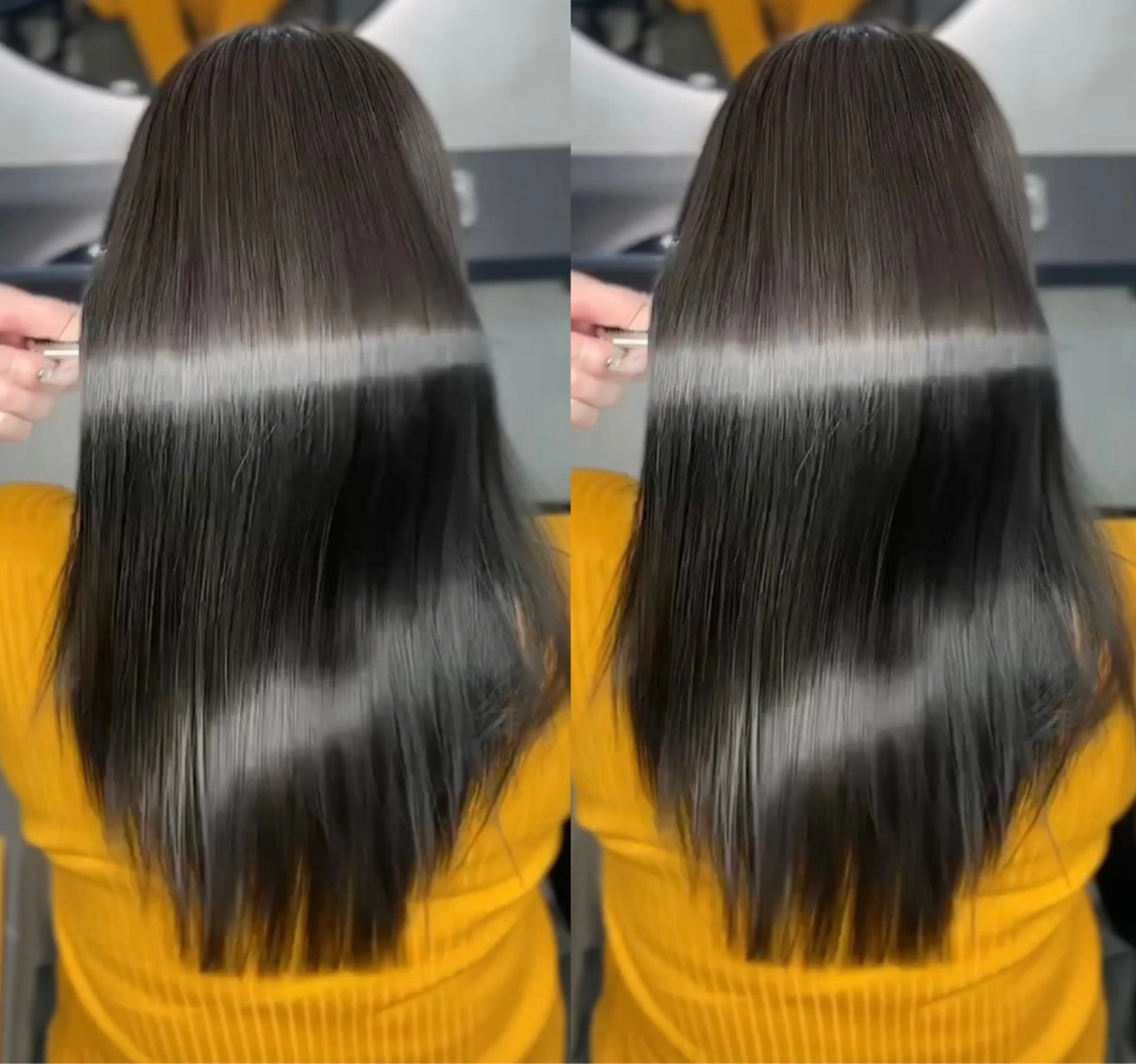 ロング カラー 新宿/髪質改善/ 縮毛矯正/松永ゆいのヘアスタイル