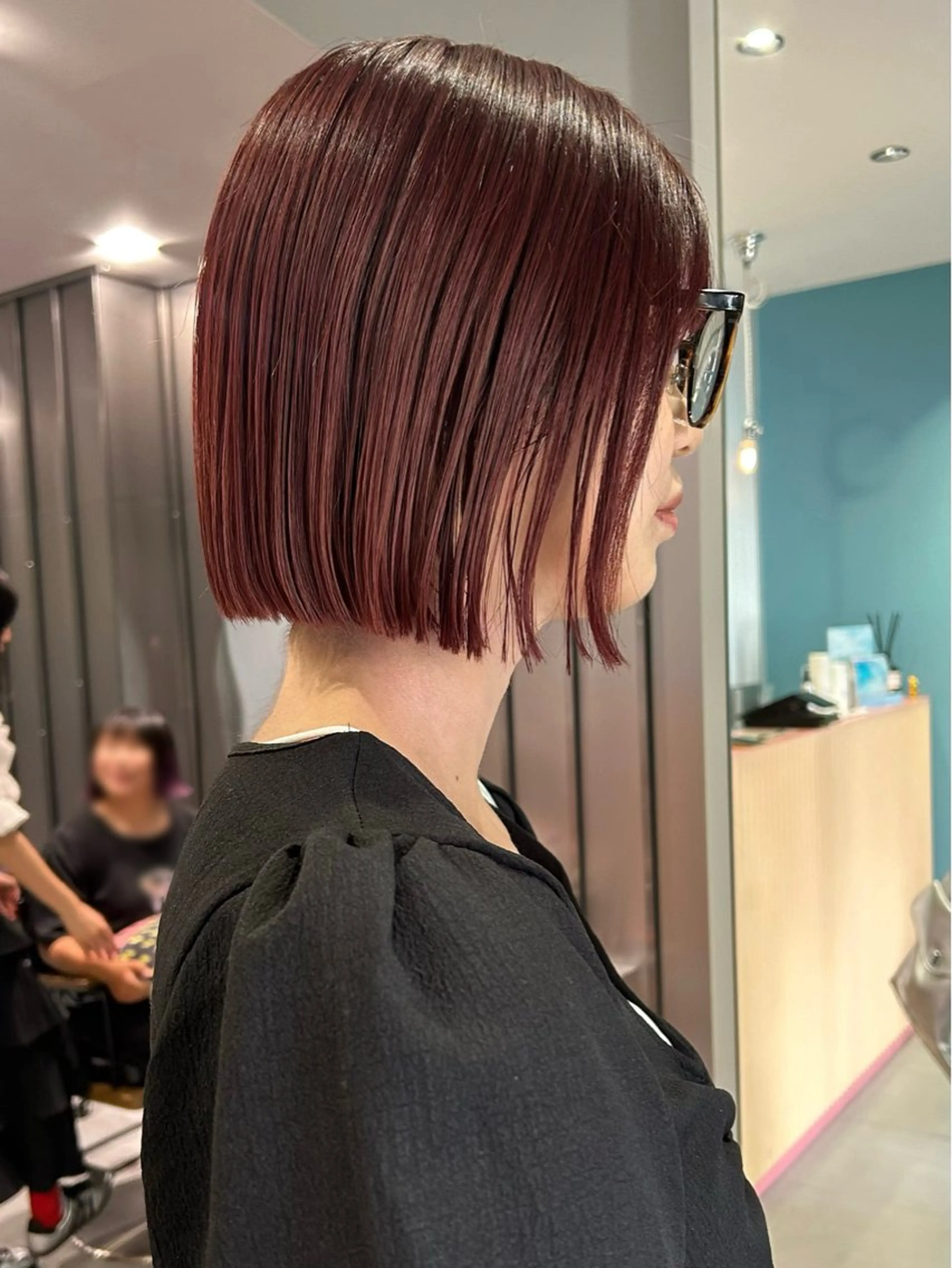 ショート カラー カット ヘアカラー トリートメント urara/ショート /透明感カラーのヘアスタイル