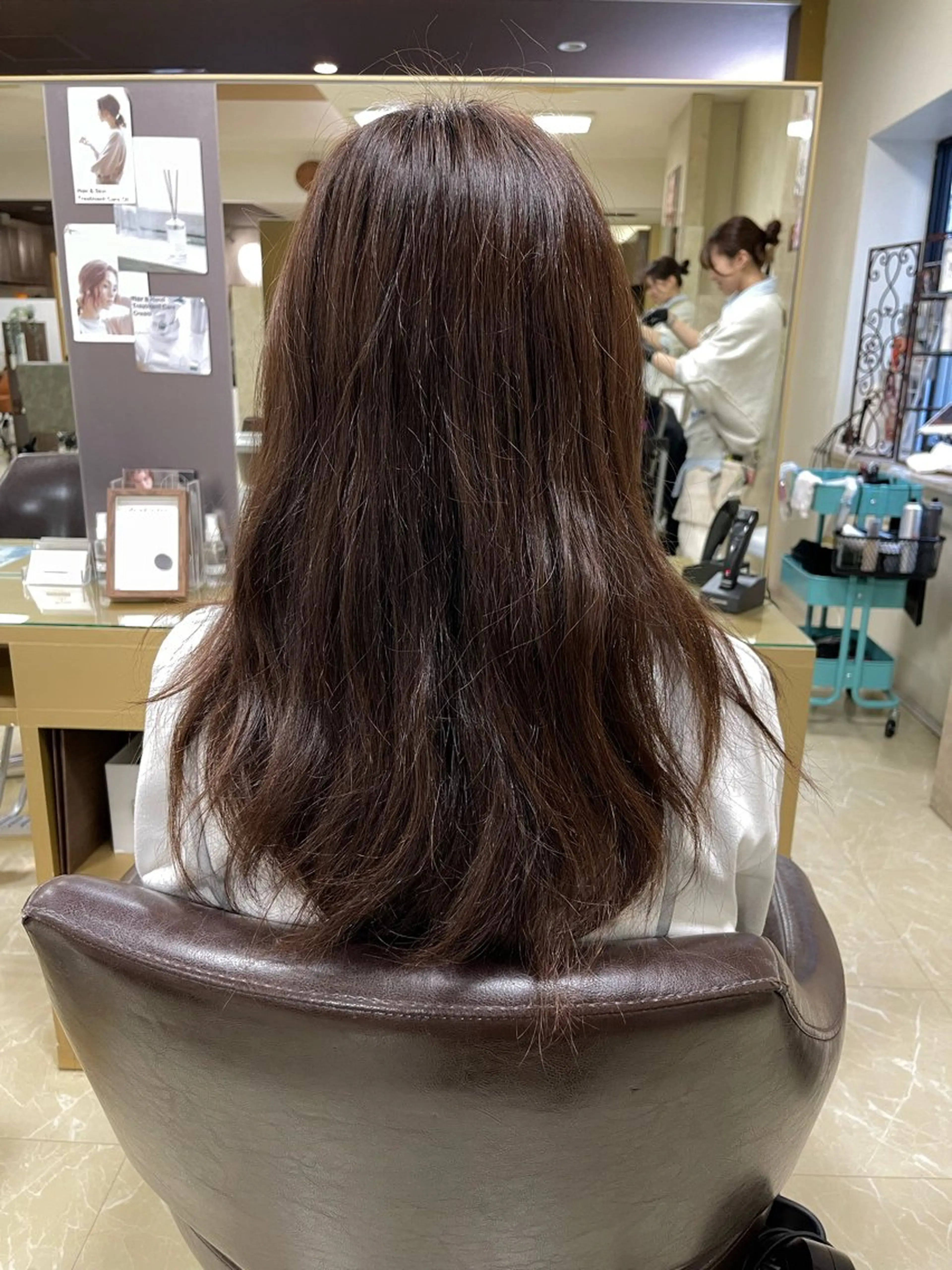 ロング 髪質改善 縮毛矯正 縮毛・酸性ストレート 特化のヘアスタイル