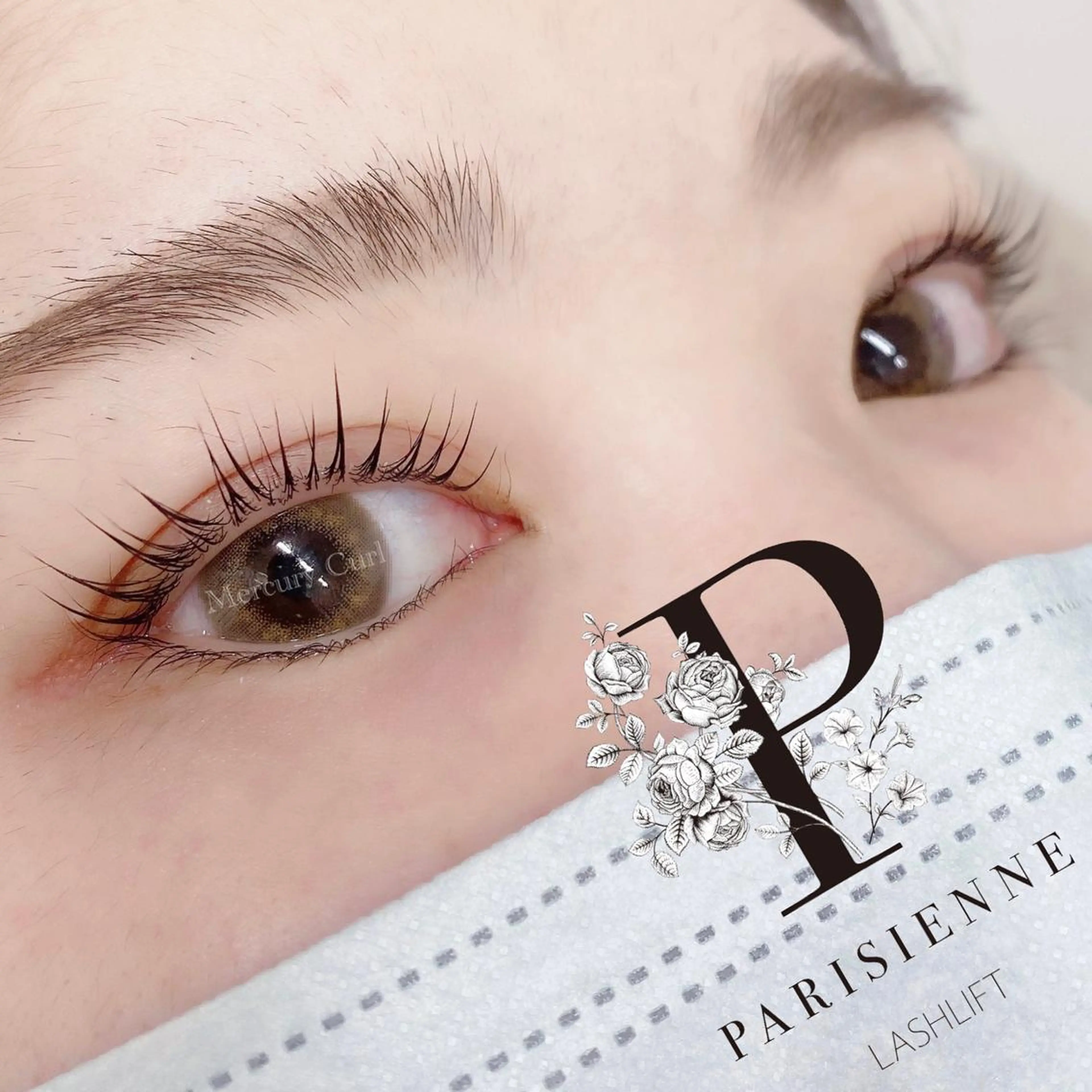 マツエク・マツパ パリジェンヌラッシュリフト Mercury Curl 田口真奈のマツエク・マツパデザイン