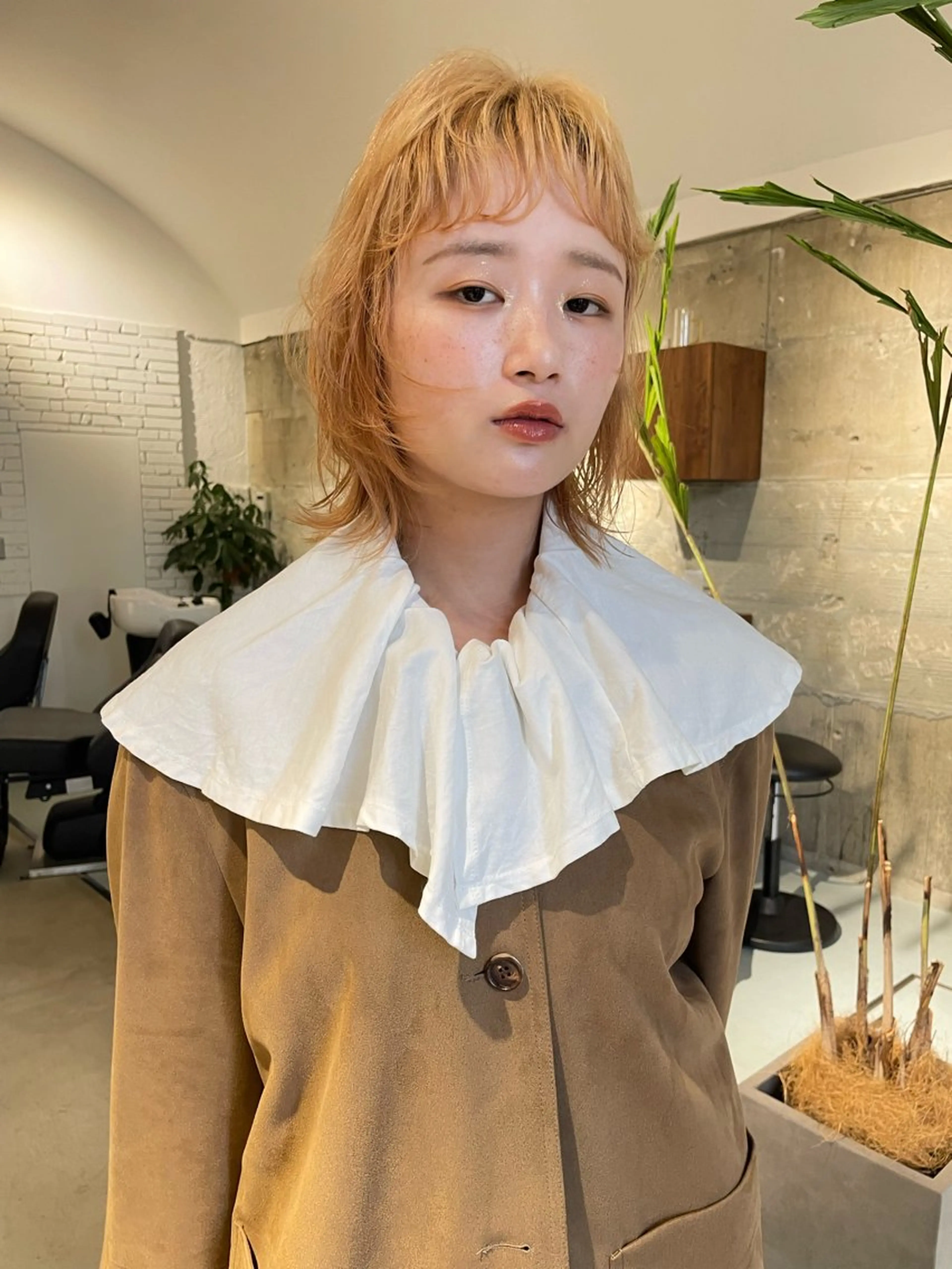 ダブルカラーの写真