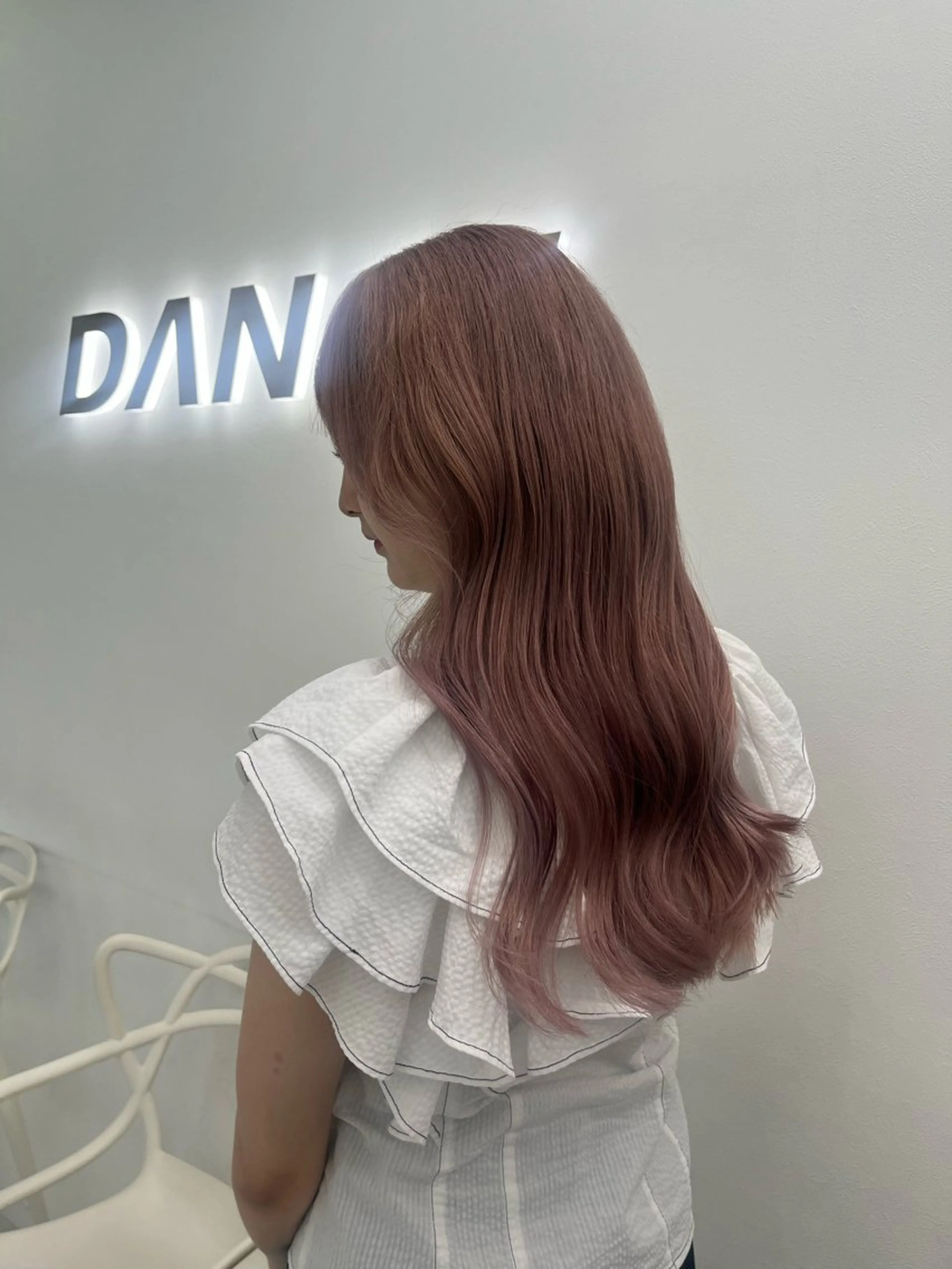 セミロング カラー ヘアアレンジ ヘアカラー トリートメント ヘアセット 愛されカラー🩷 はるなのヘアスタイル