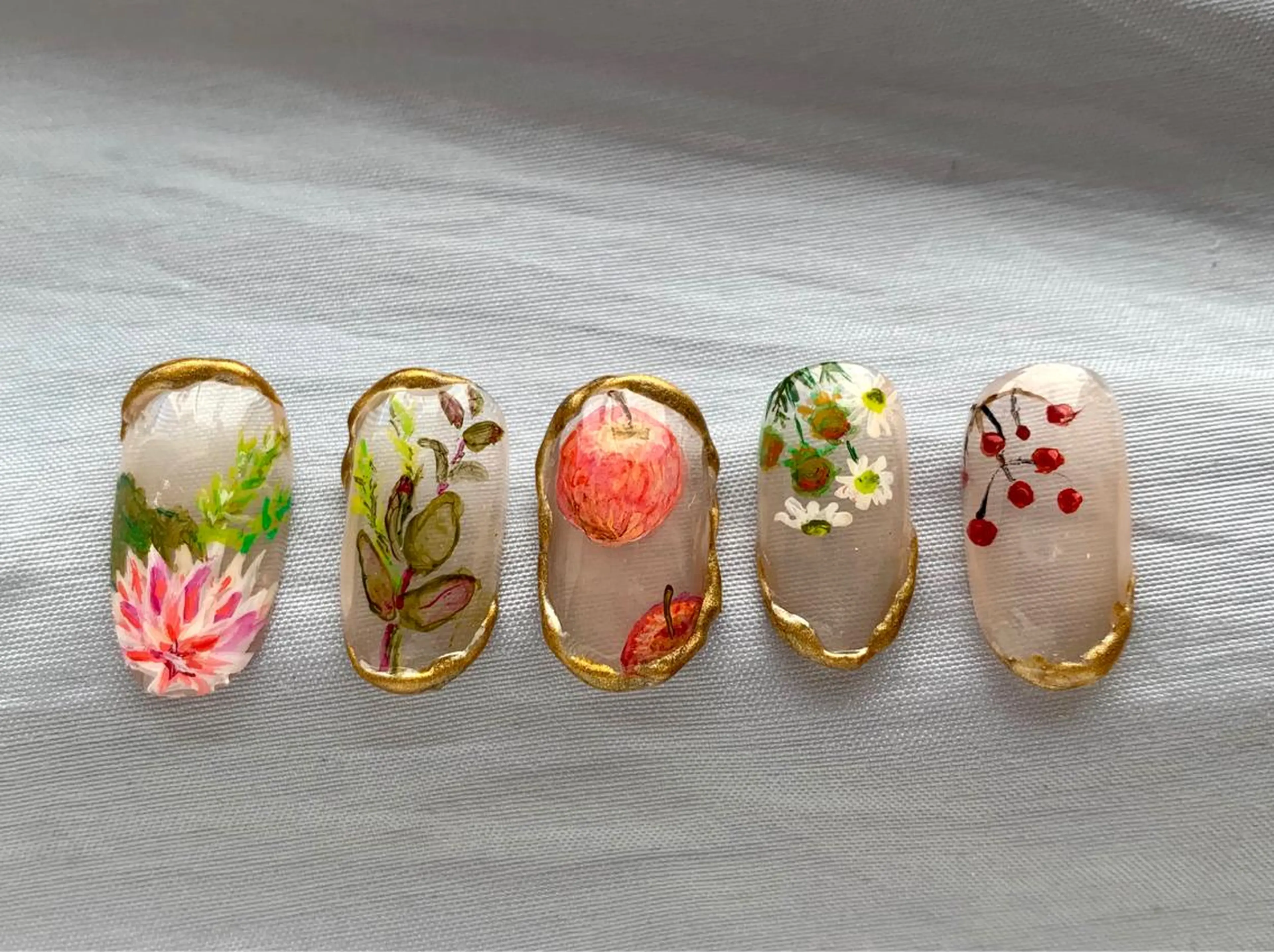 ネイル 種爪 たねつめのネイルデザイン