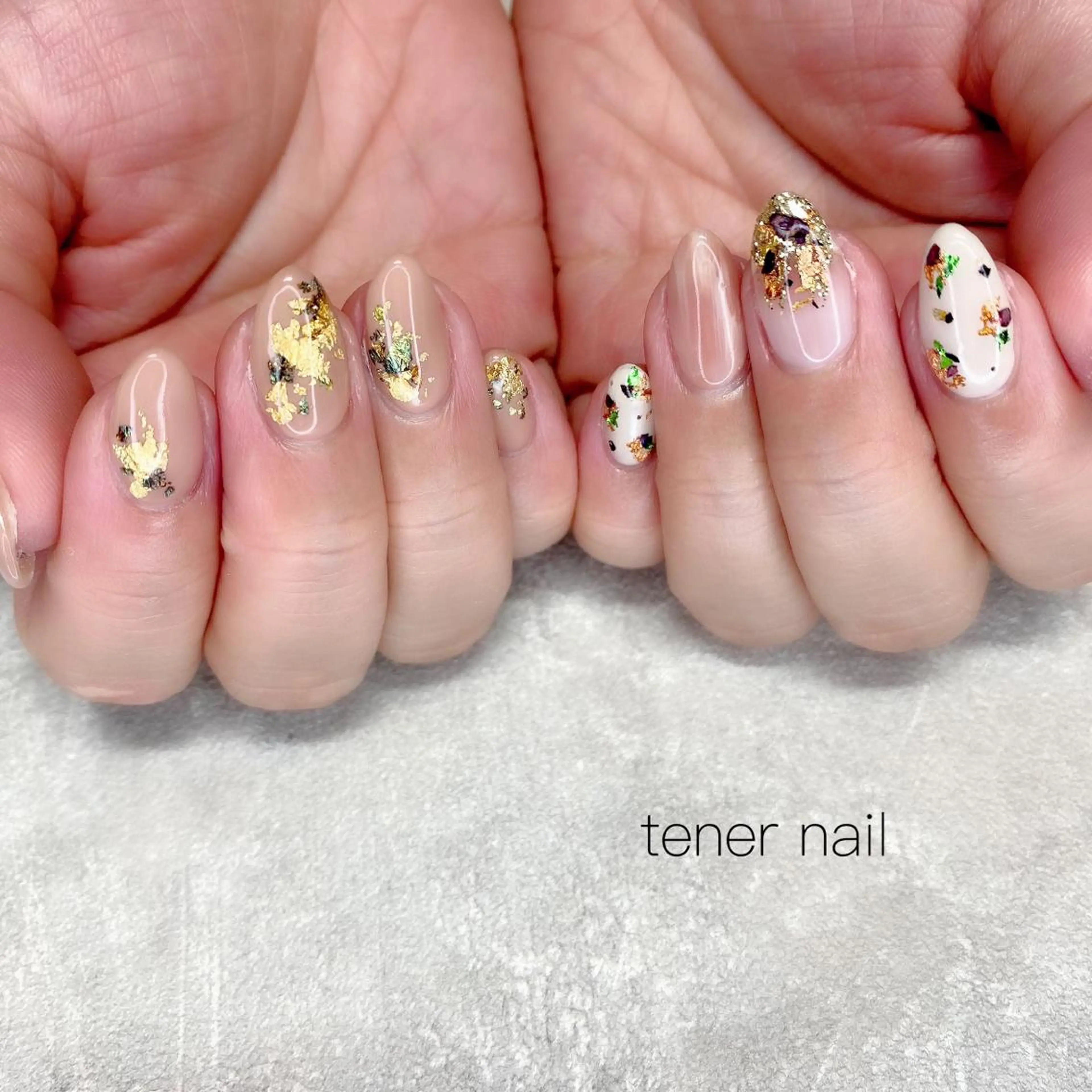 ネイル ニュアンスネイル テネルネイル tener nailのネイルデザイン