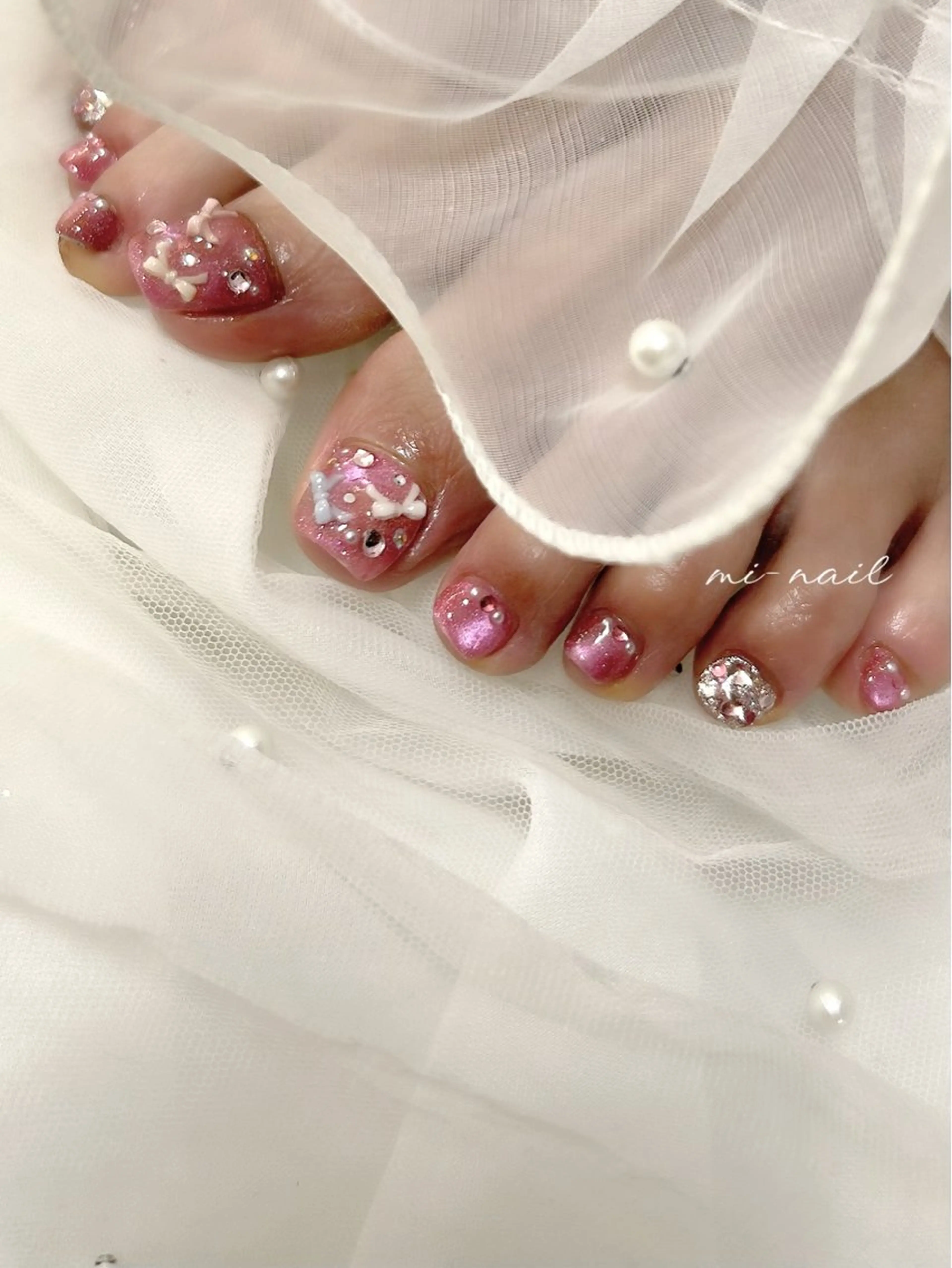 ネイル フットネイル ..mi-nail ..のネイルデザイン