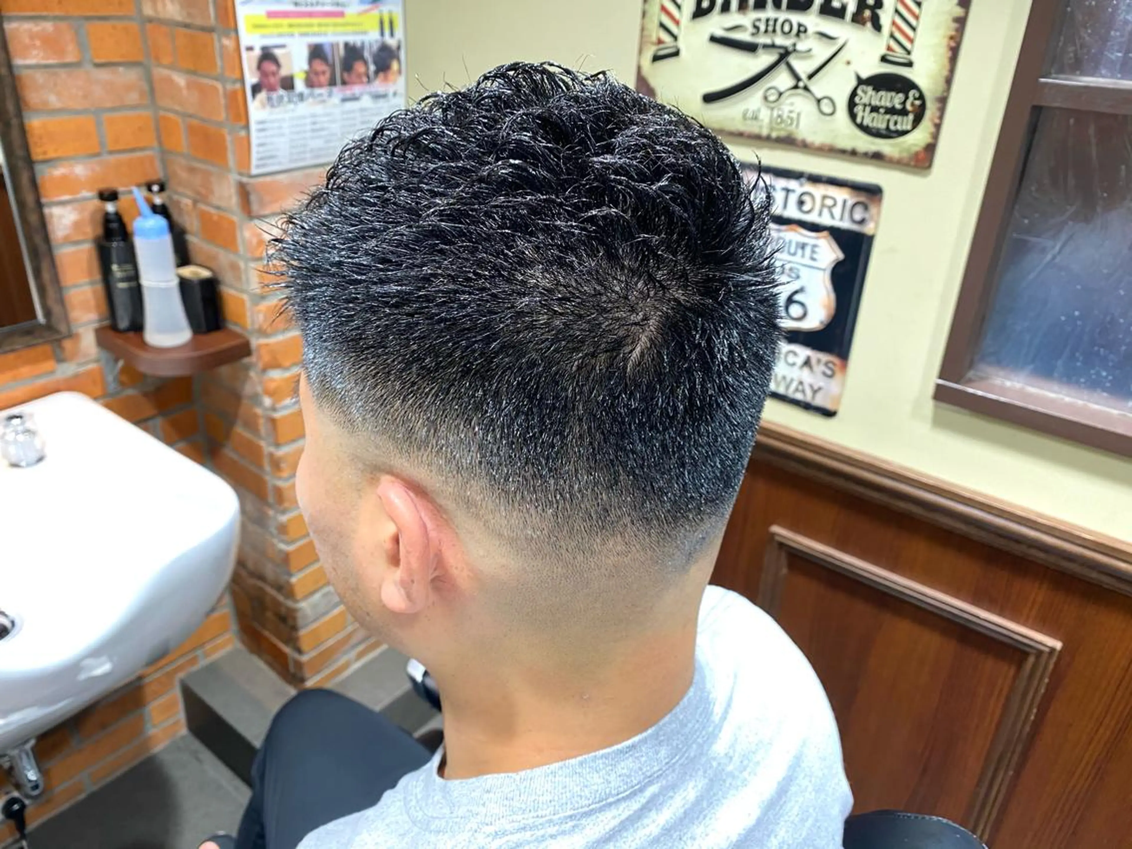 ショート 林田 龍明のヘアスタイル