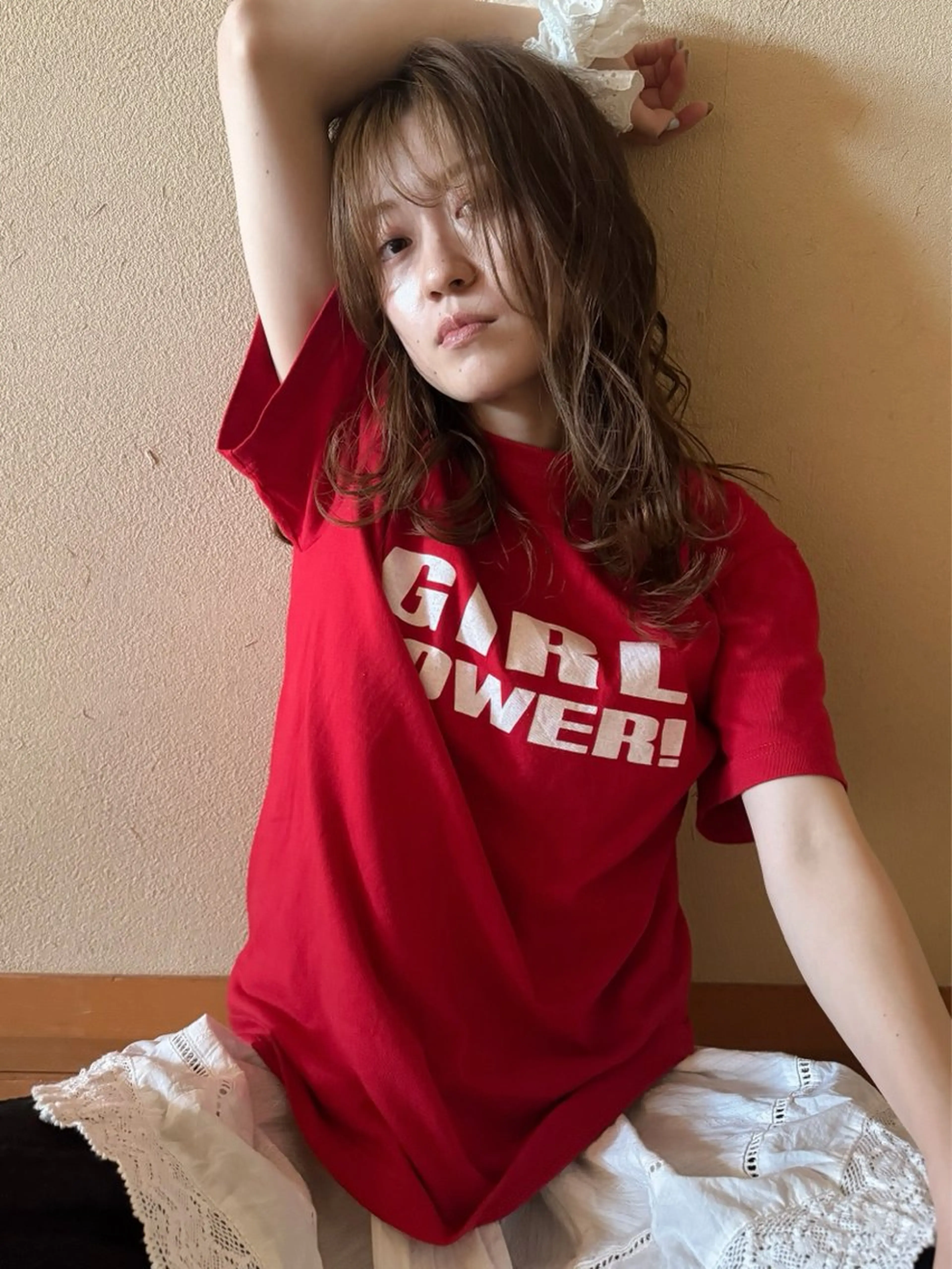 セミロング 浅津 菜月のヘアスタイル