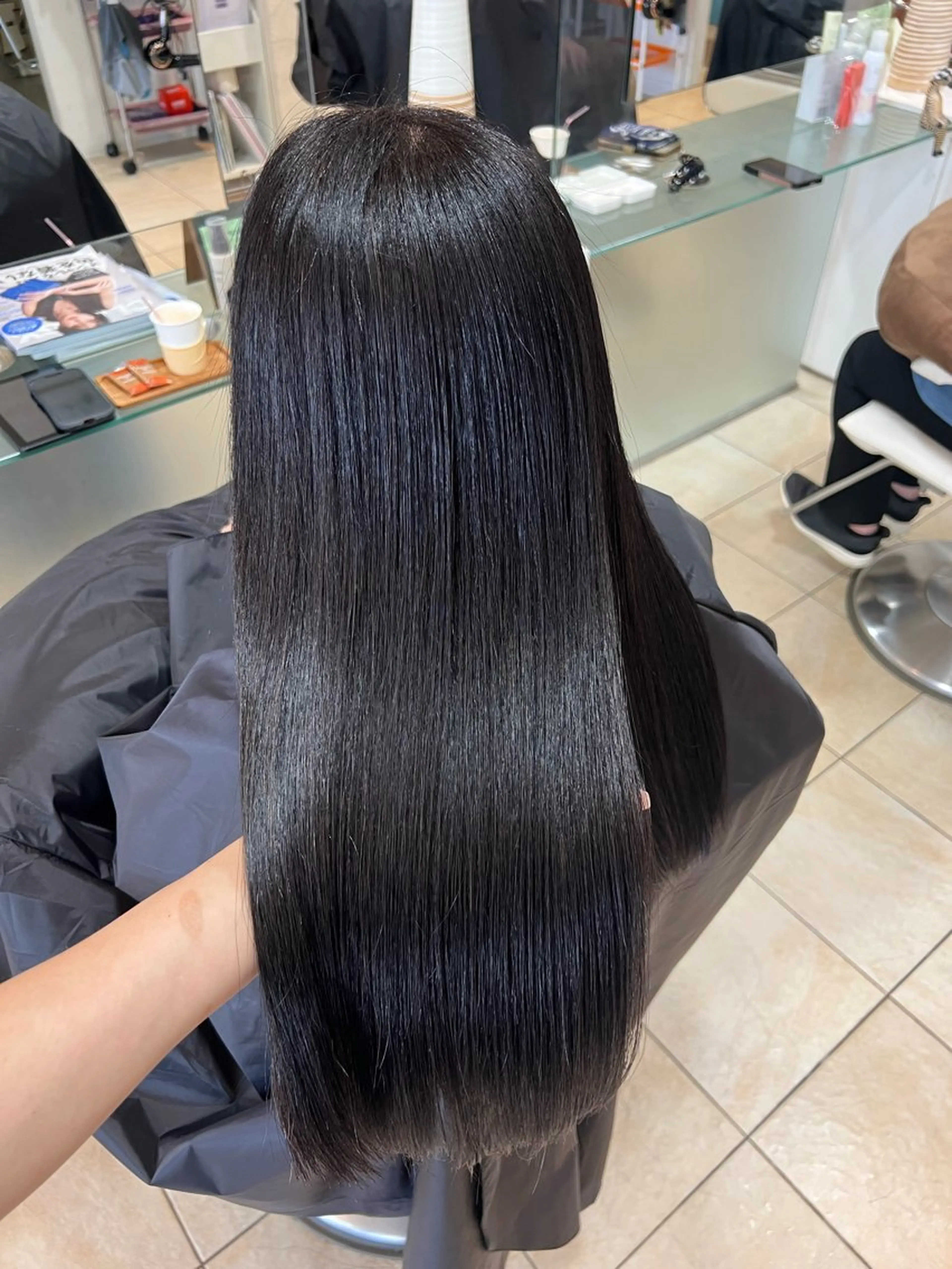 ロング カラー ヘアカラー 竹添 有梨沙のヘアスタイル