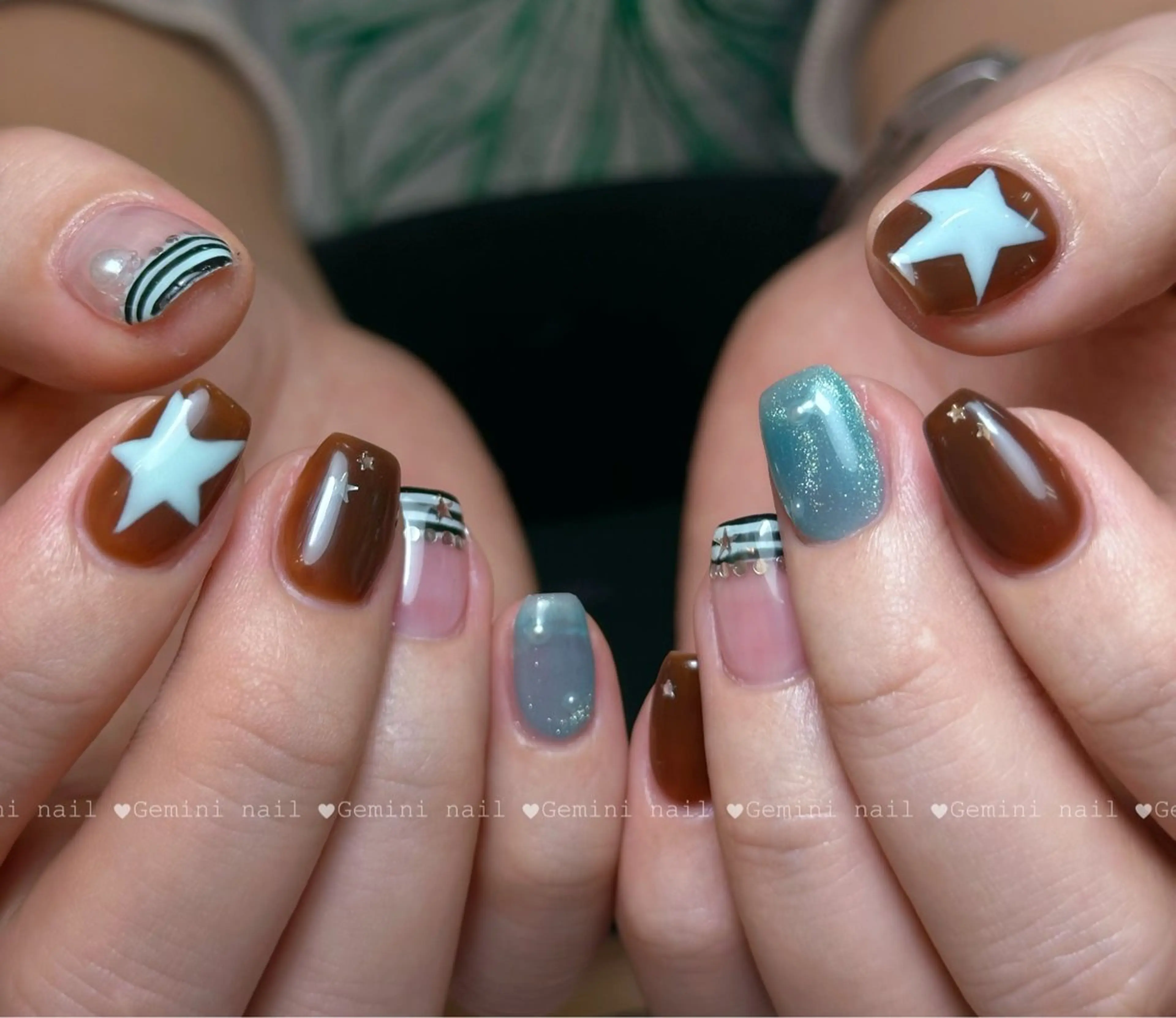 ネイル ハンドネイル Gemini nailのネイルデザイン
