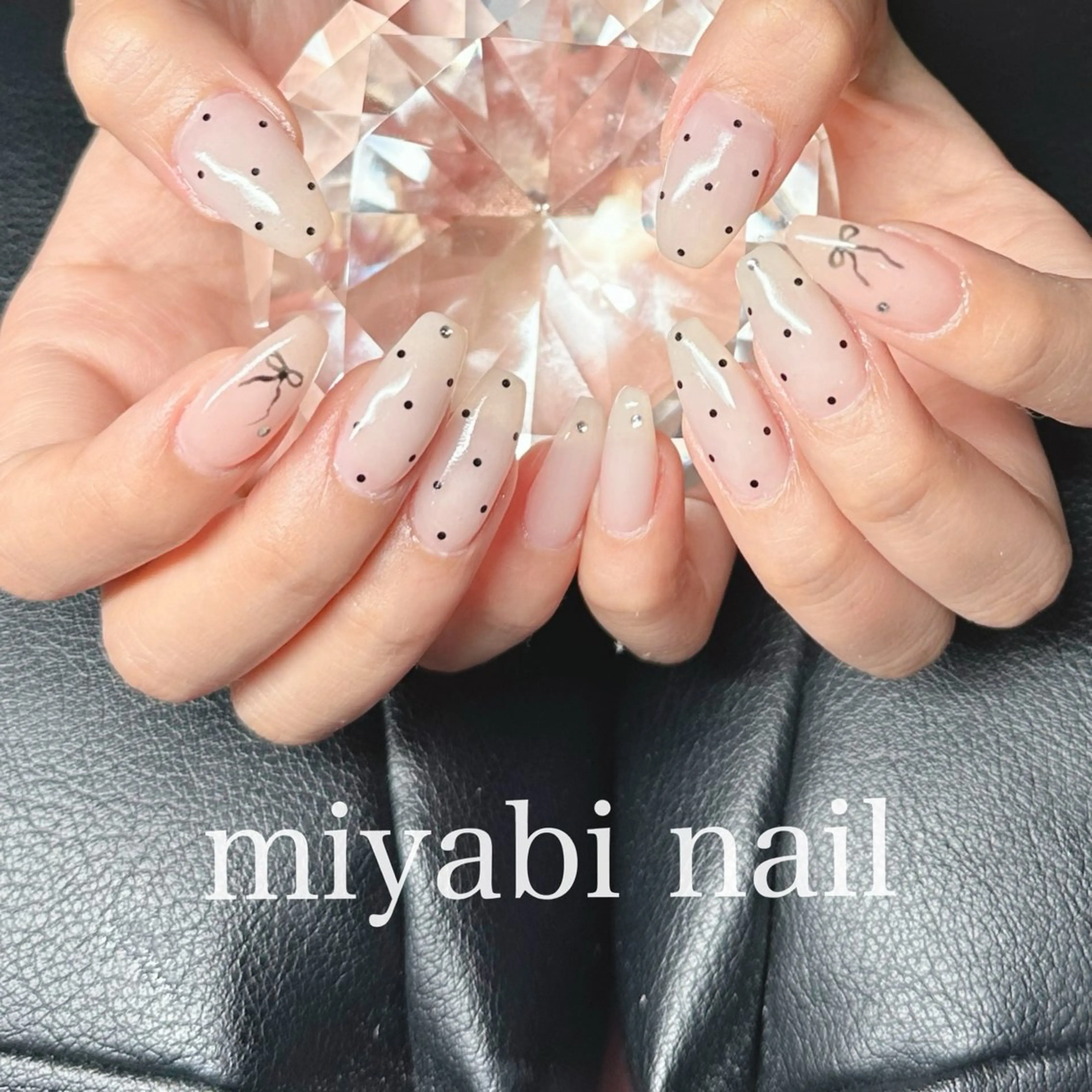 ネイル ハンドネイル miyabi nail 桂川駅近くのネイルデザイン