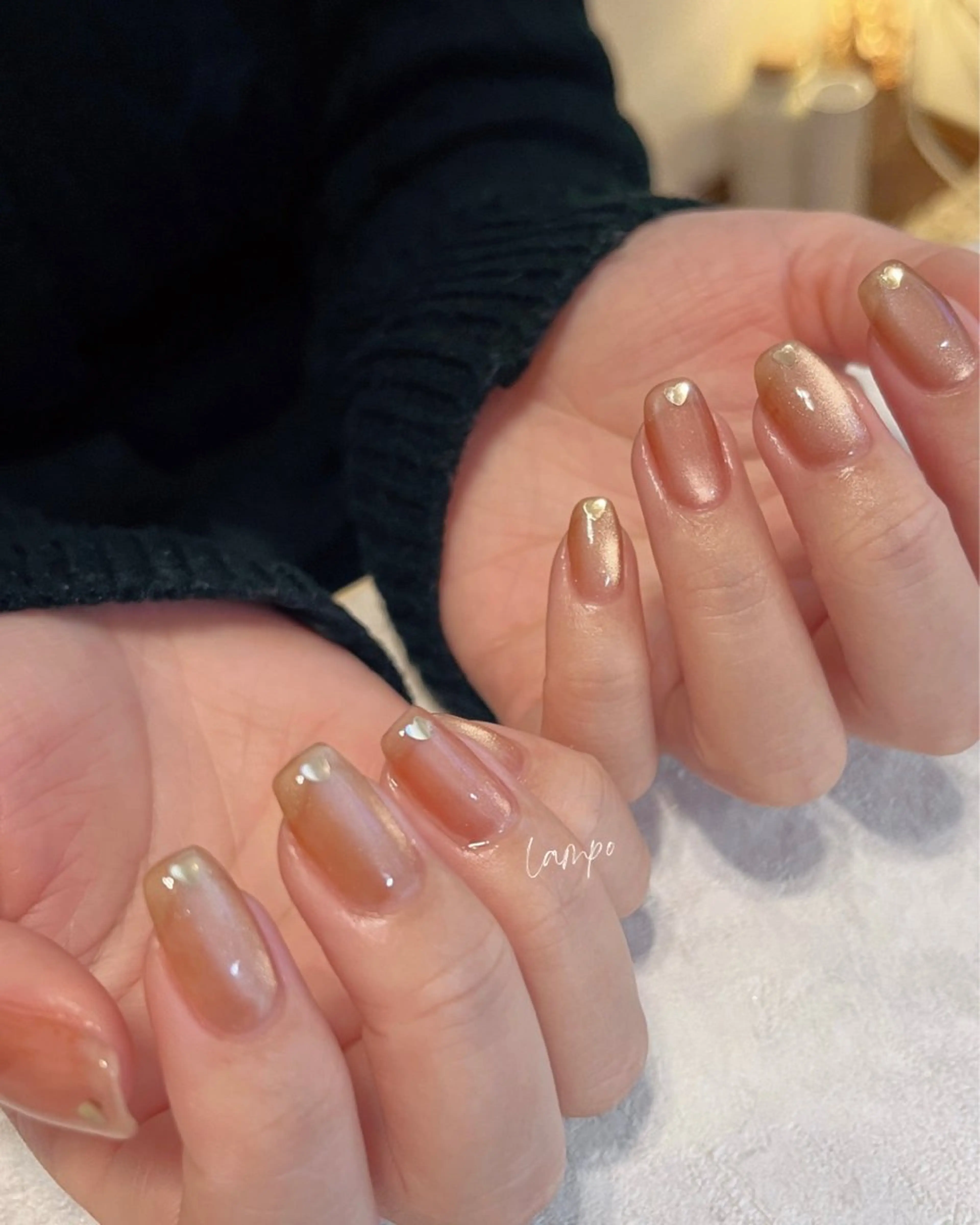 ネイル ホログラムネイル ハンドネイル lampo yukoのネイルデザイン