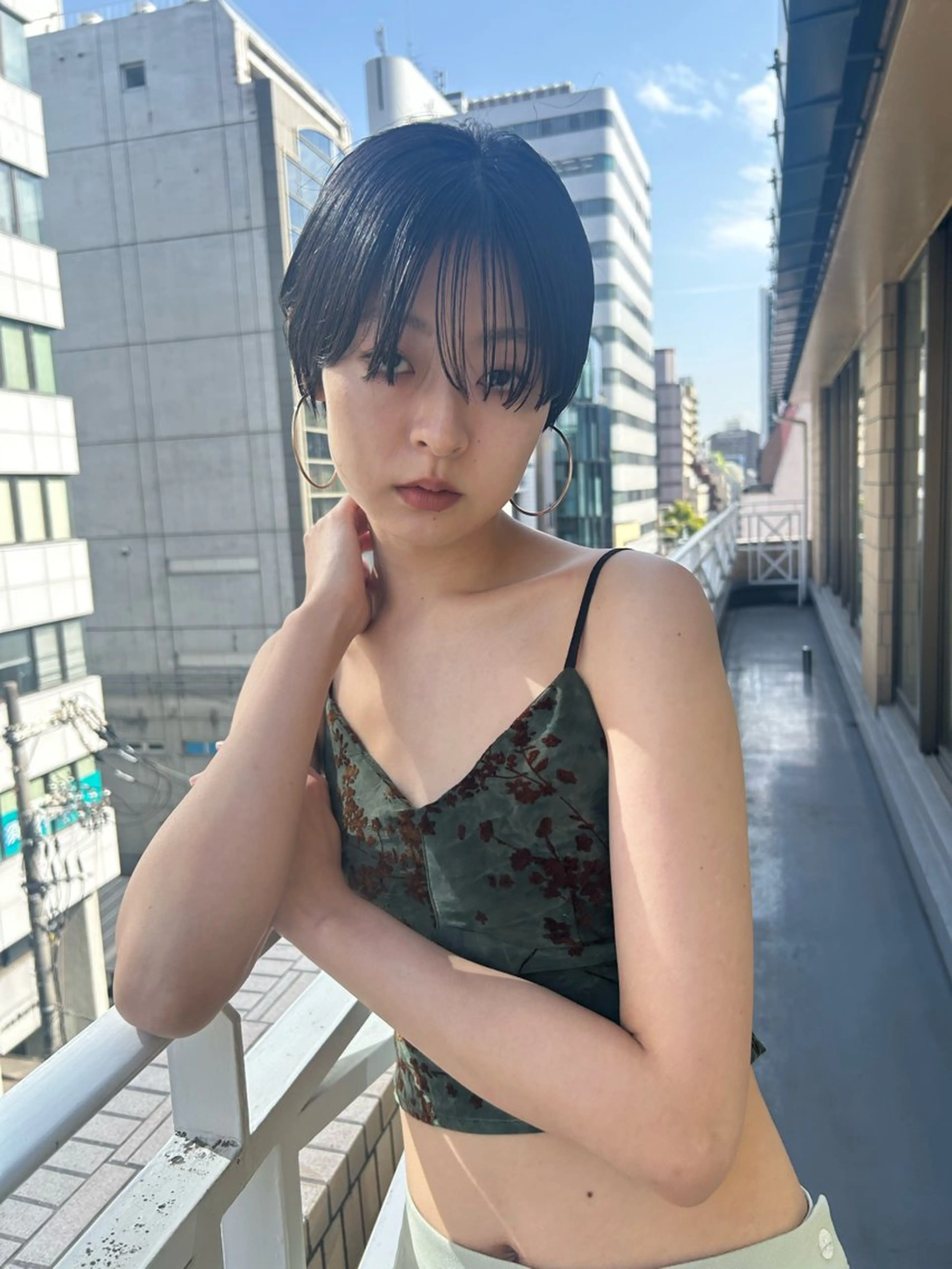 ショート ショート/ボブ/ 心斎橋/宮脇美奈のヘアスタイル