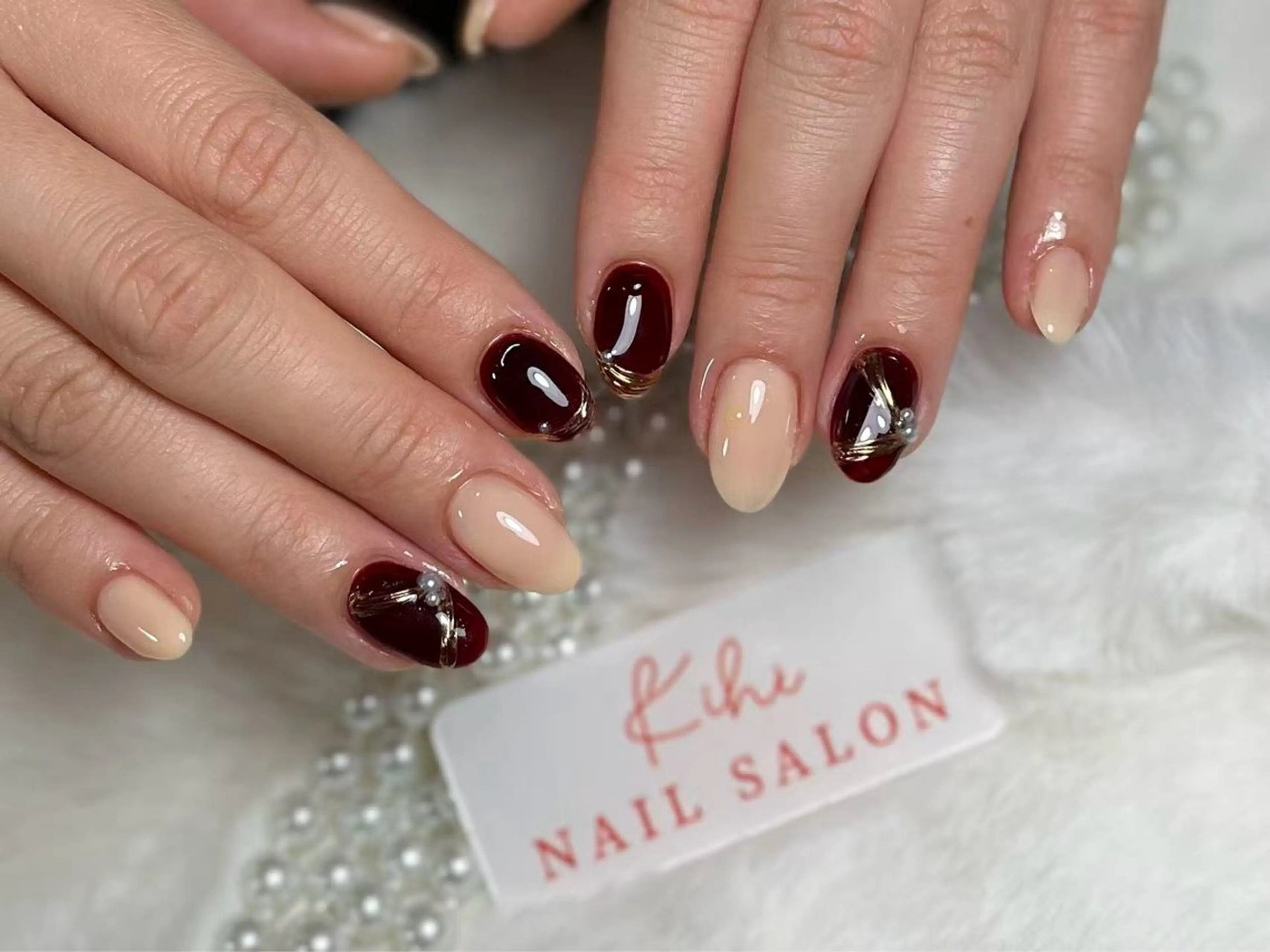 ネイル アートネイル フレンチネイル ジェルネイル グラデーション 韓国ネイル ハンドネイル ハンドケア さくら💮💮 【オフ無料】のネイルデザイン