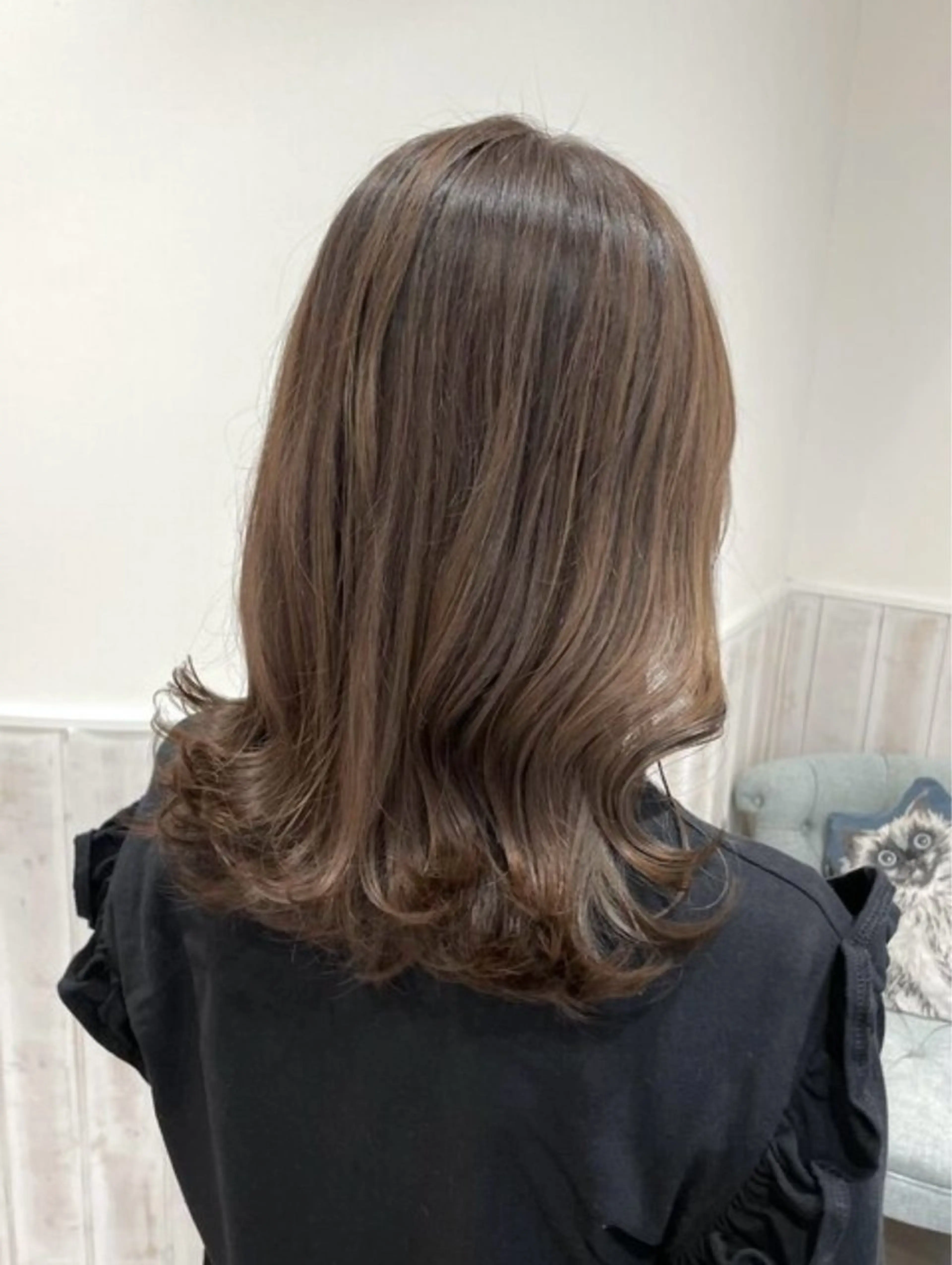 カット+透け感カラー+トリートメント🫧🫶🏼(3回目以降の方はこちら☁️)の写真